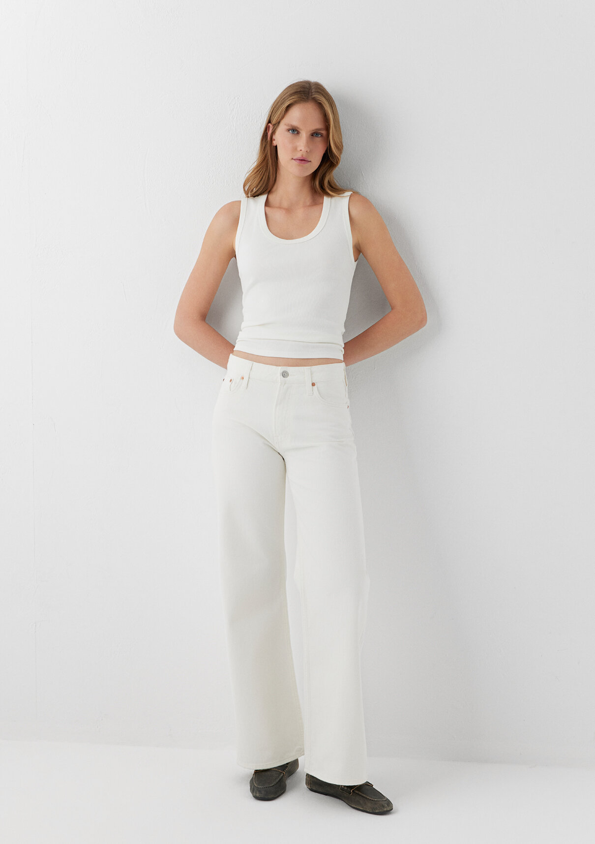 Mavi Classic Denim Kırık Beyaz Jean Pantolon