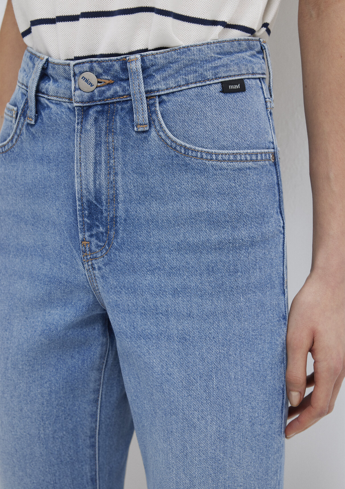 Mavi 90lar Indigo Mavisi Jean Pantolon görsel 7