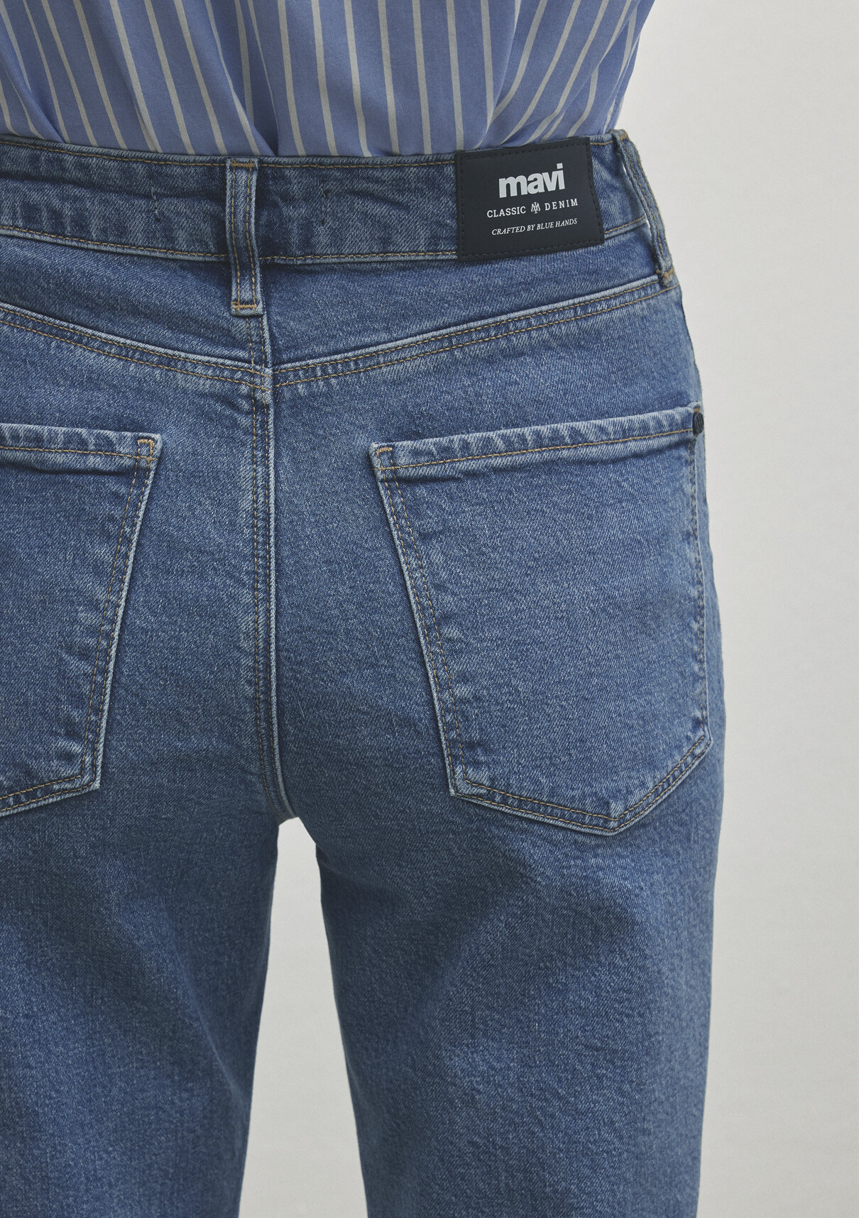 Mavi Classic Denim Indigo Mavisi Jean Pantolon görsel 7