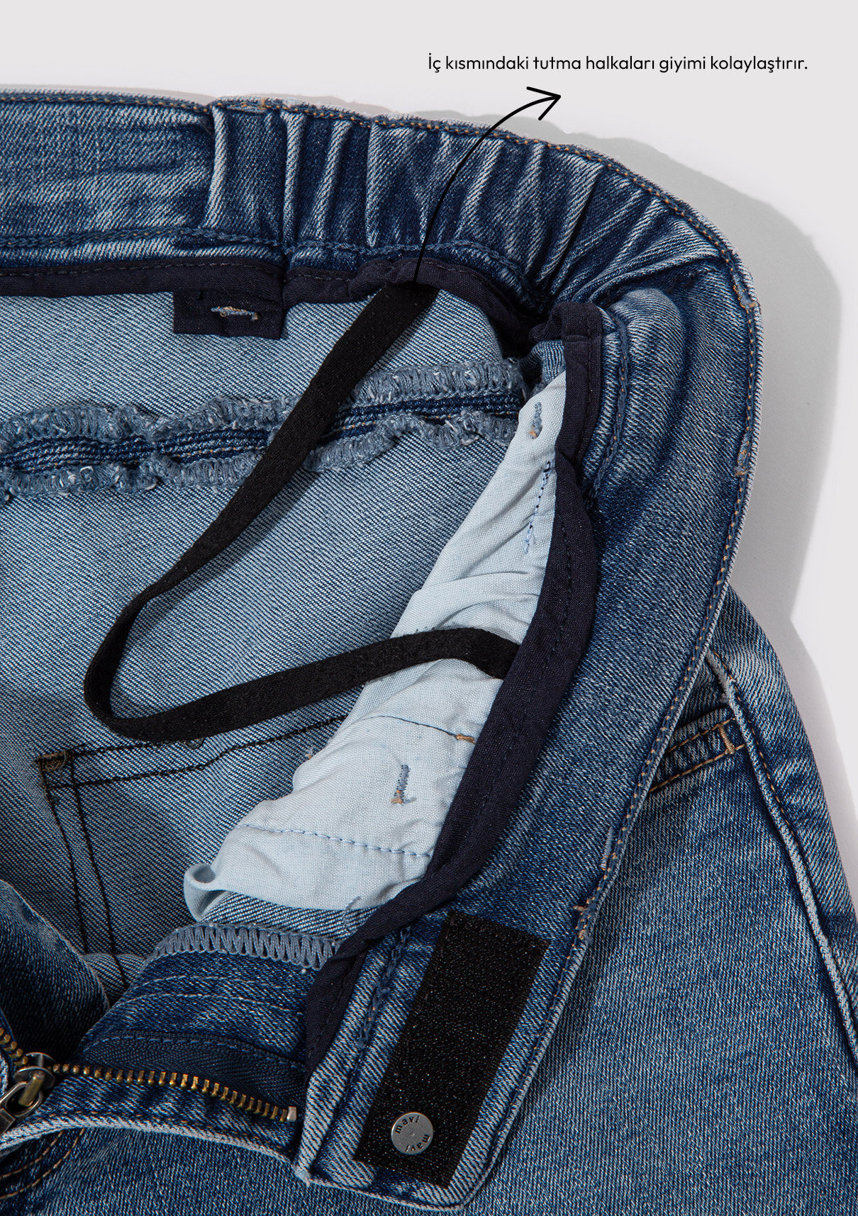 Mavi Adaptive Indigo Mavisi Jean Pantolon görsel 5