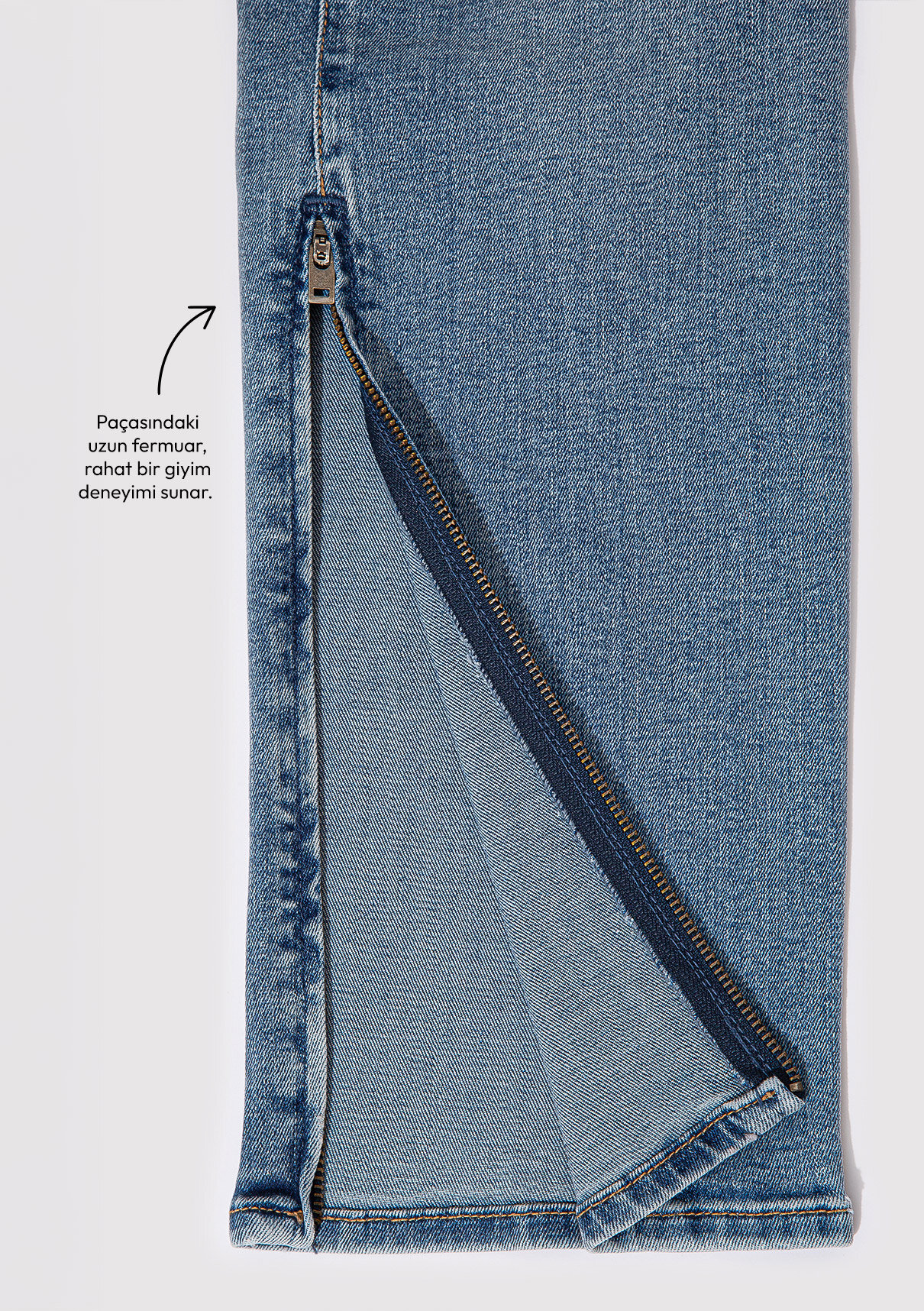 Mavi Adaptive Indigo Mavisi Jean Pantolon görsel 8