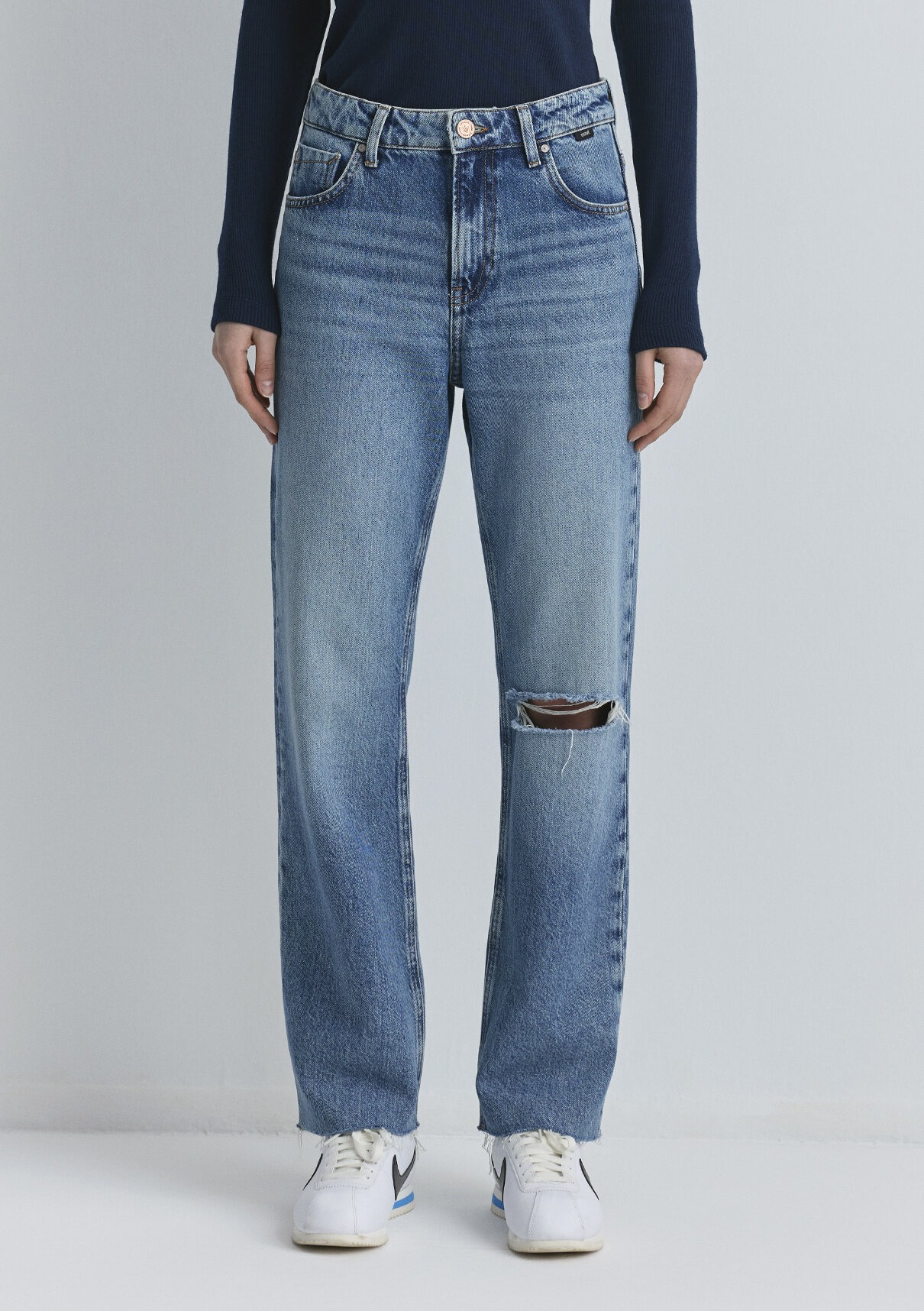 Mavi 90lar Indigo Mavisi Jean Pantolon görsel 4