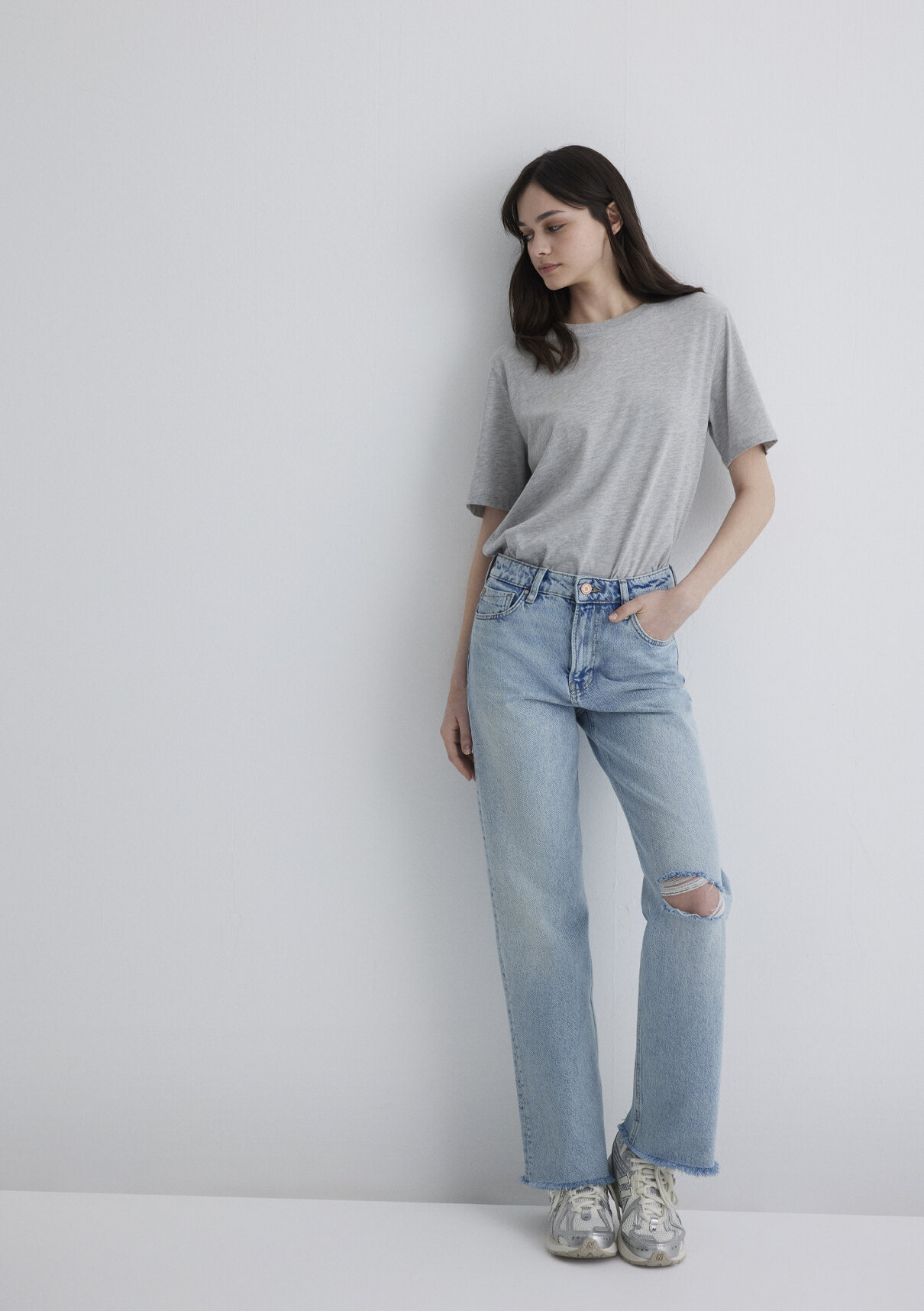 Mavi 90lar Vintage Açık Mavi Jean Pantolon