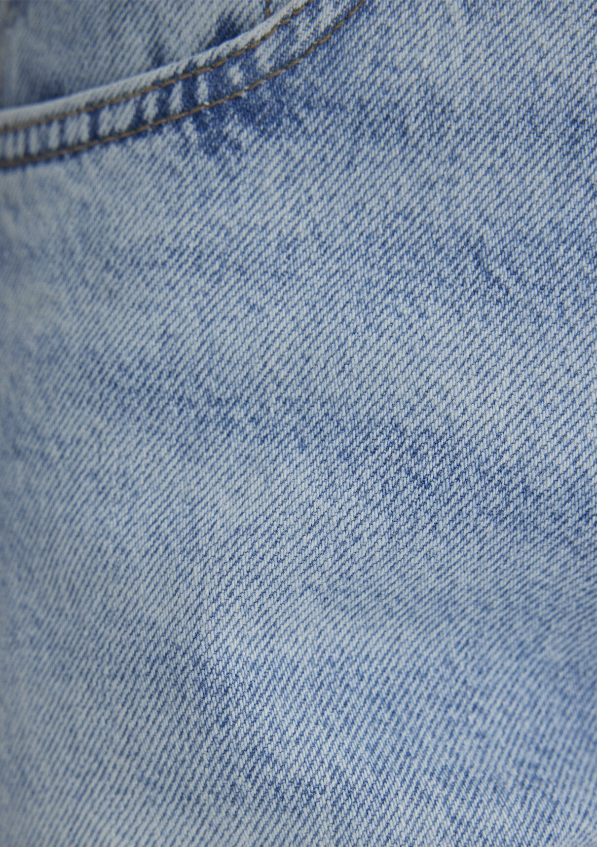 Mavi 90lar Vintage Açık Mavi Jean Pantolon görsel 8