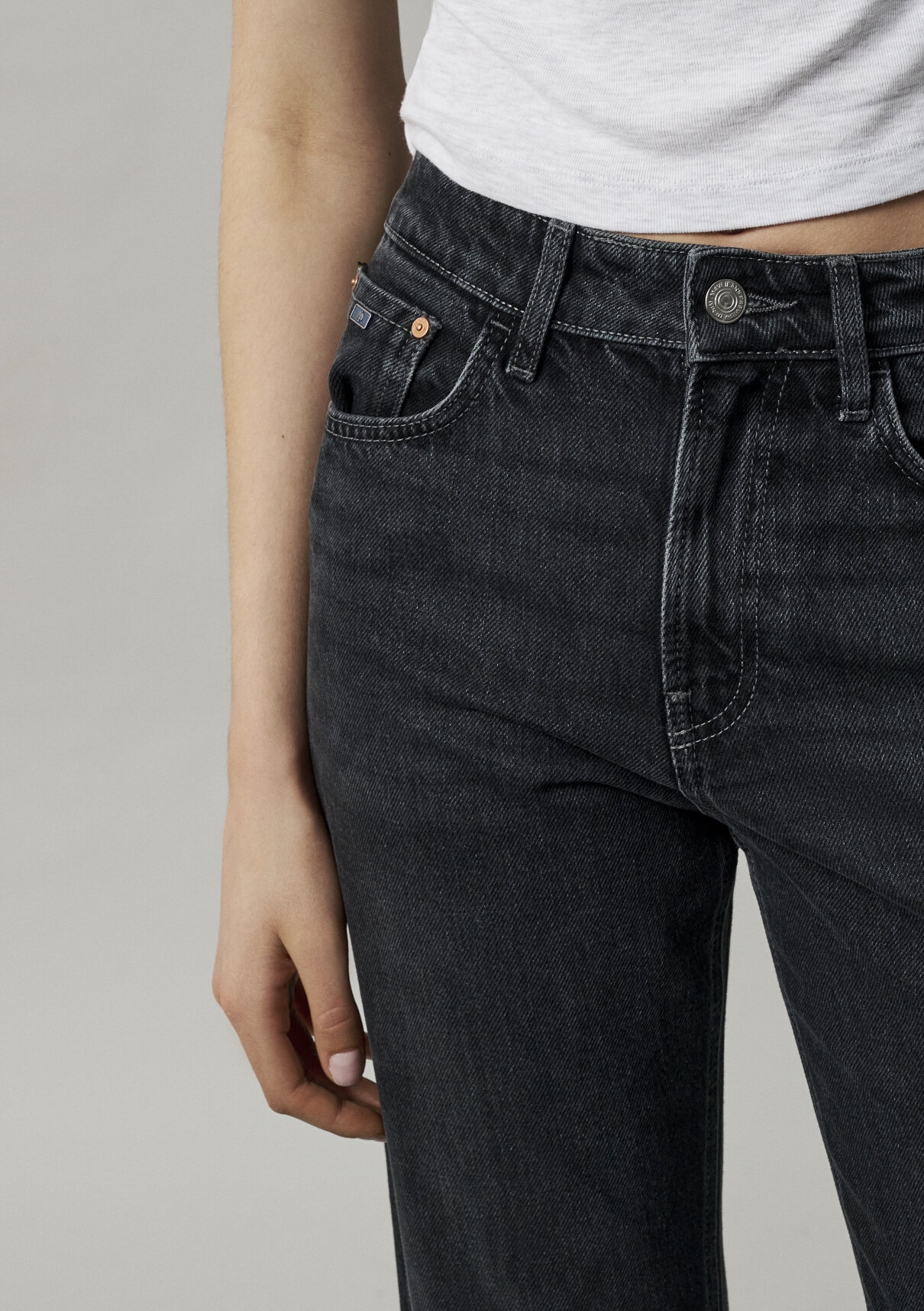 Mavi Classic Denim Gri Jean Pantolon görsel 7