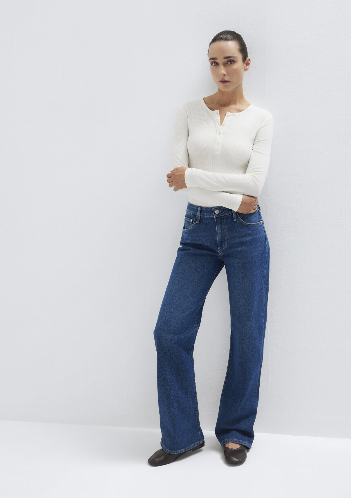 Mavi Real Blue Gölgeli Koyu Mavi Jean Pantolon görsel 2
