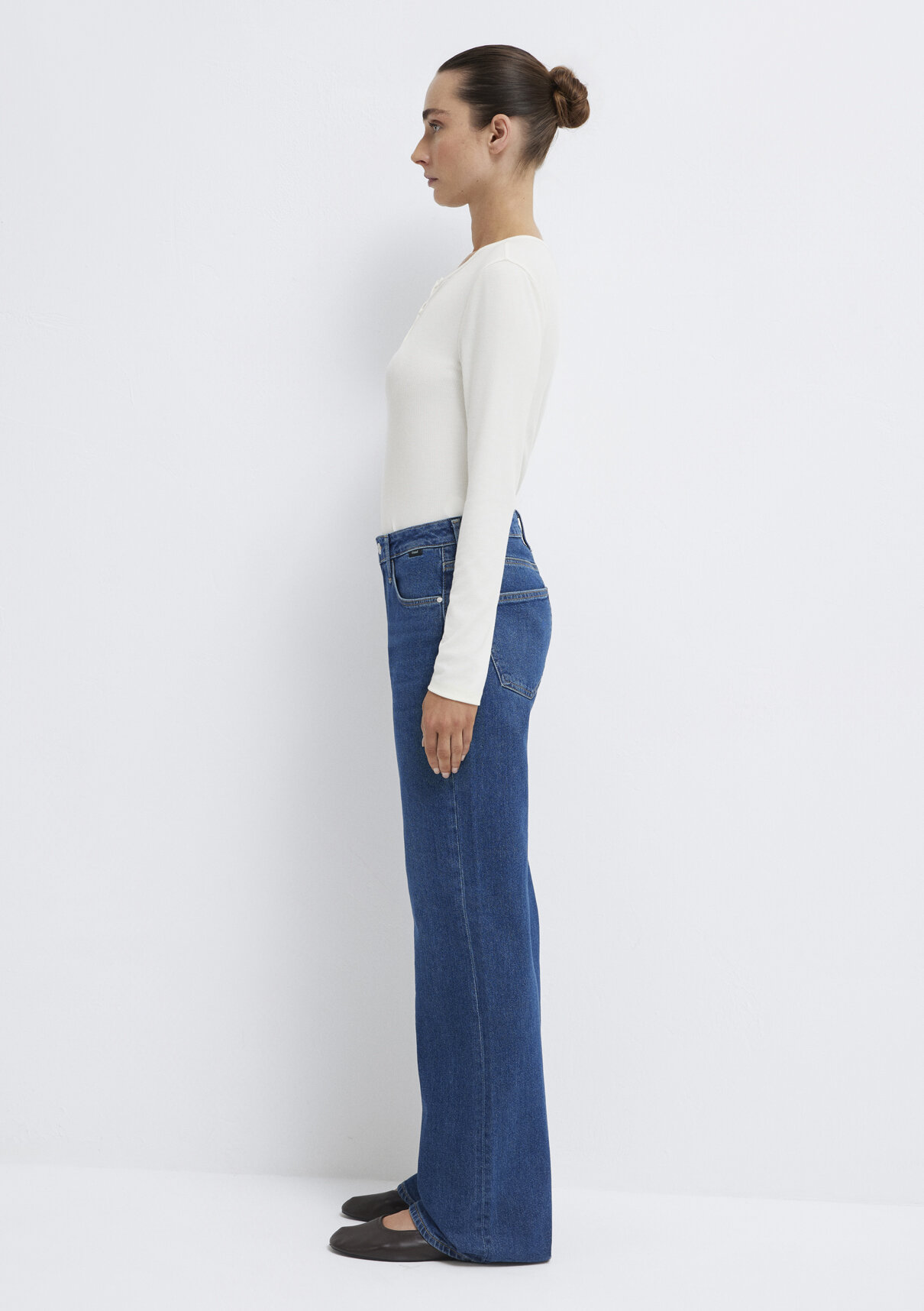Mavi Real Blue Gölgeli Koyu Mavi Jean Pantolon görsel 4