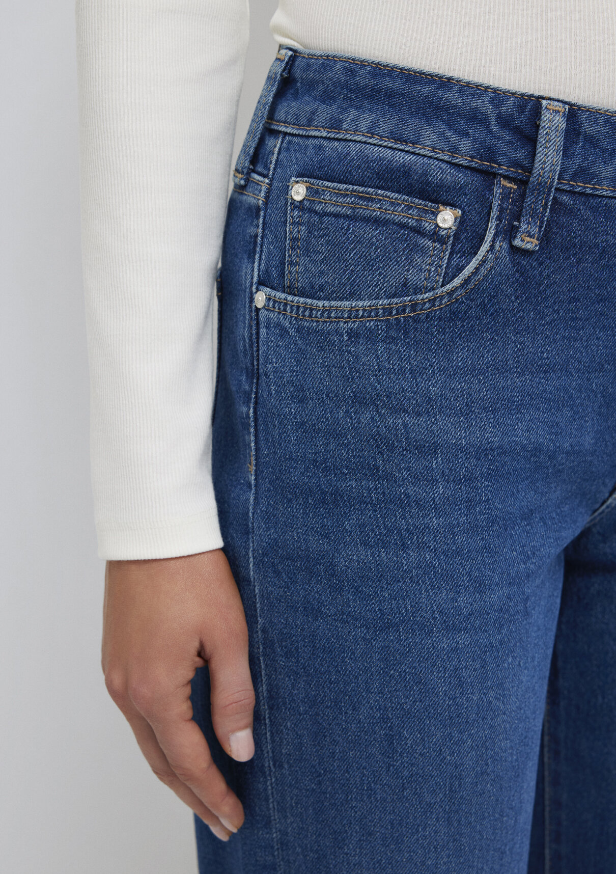 Mavi Real Blue Gölgeli Koyu Mavi Jean Pantolon görsel 7