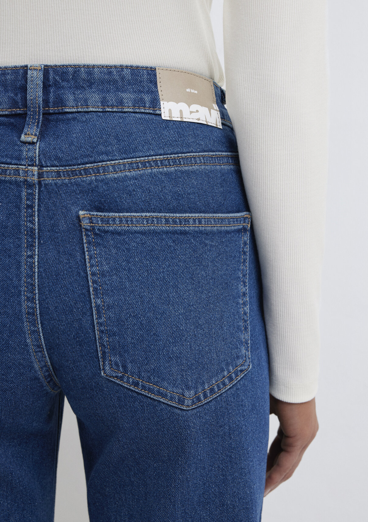 Mavi Real Blue Gölgeli Koyu Mavi Jean Pantolon görsel 8