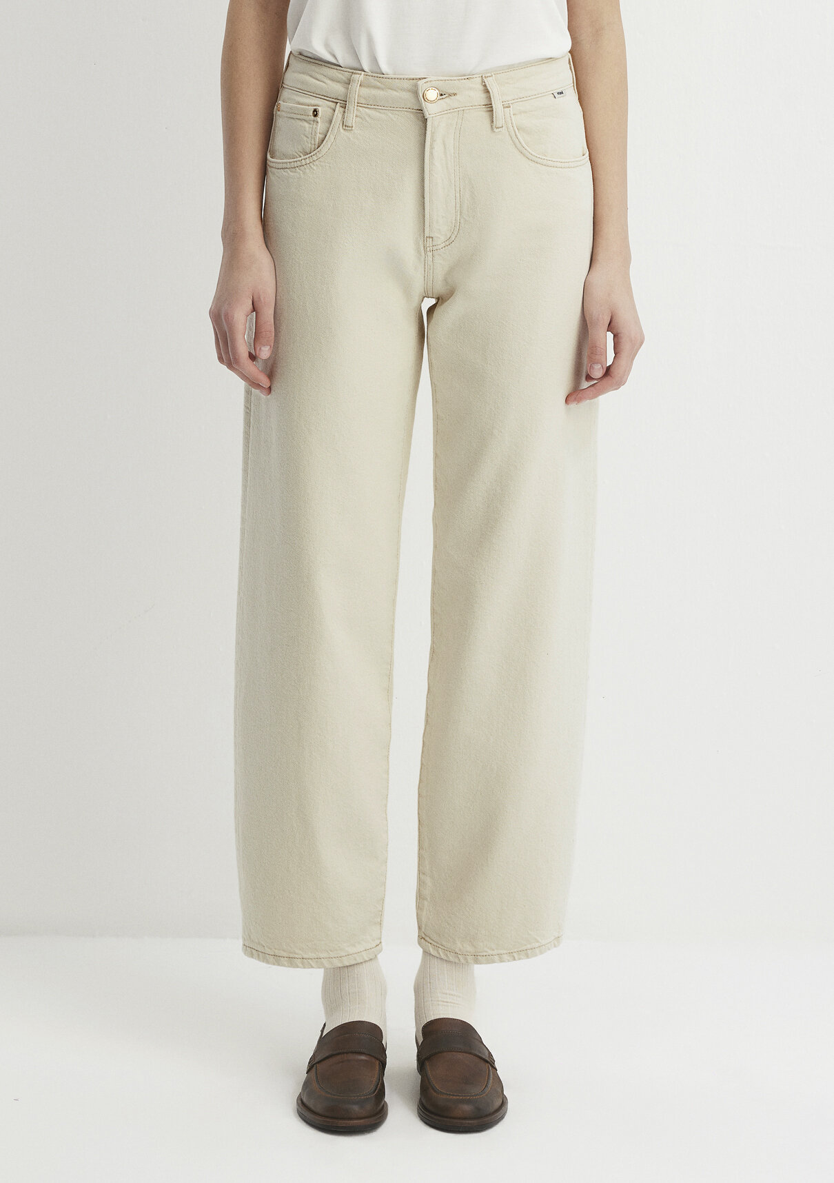 Mavi Premium Blue Krem Jean Pantolon görsel 4