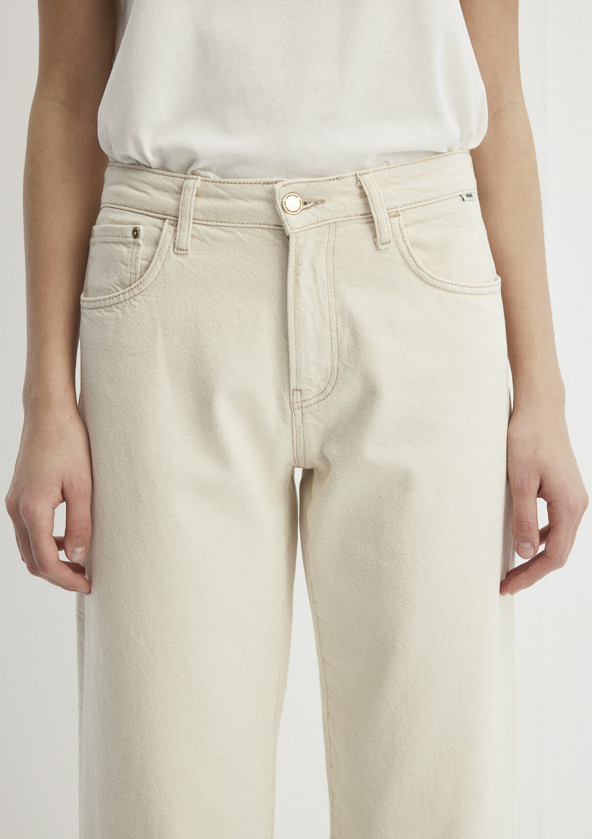 Mavi Premium Blue Krem Jean Pantolon görsel 7