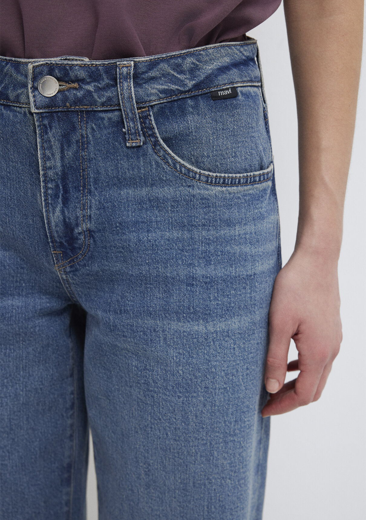 Mavi Premium Blue Puslu Koyu Mavi Jean Pantolon görsel 7