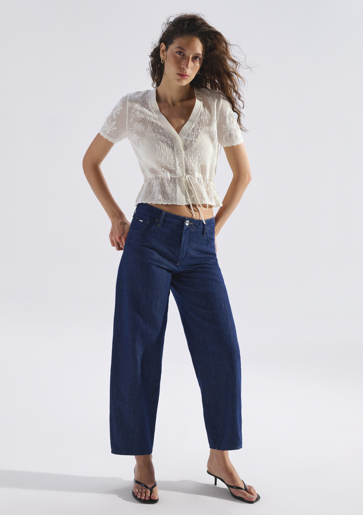 Mavi Edition Keten Karışımlı Rinse Jean Pantolon
