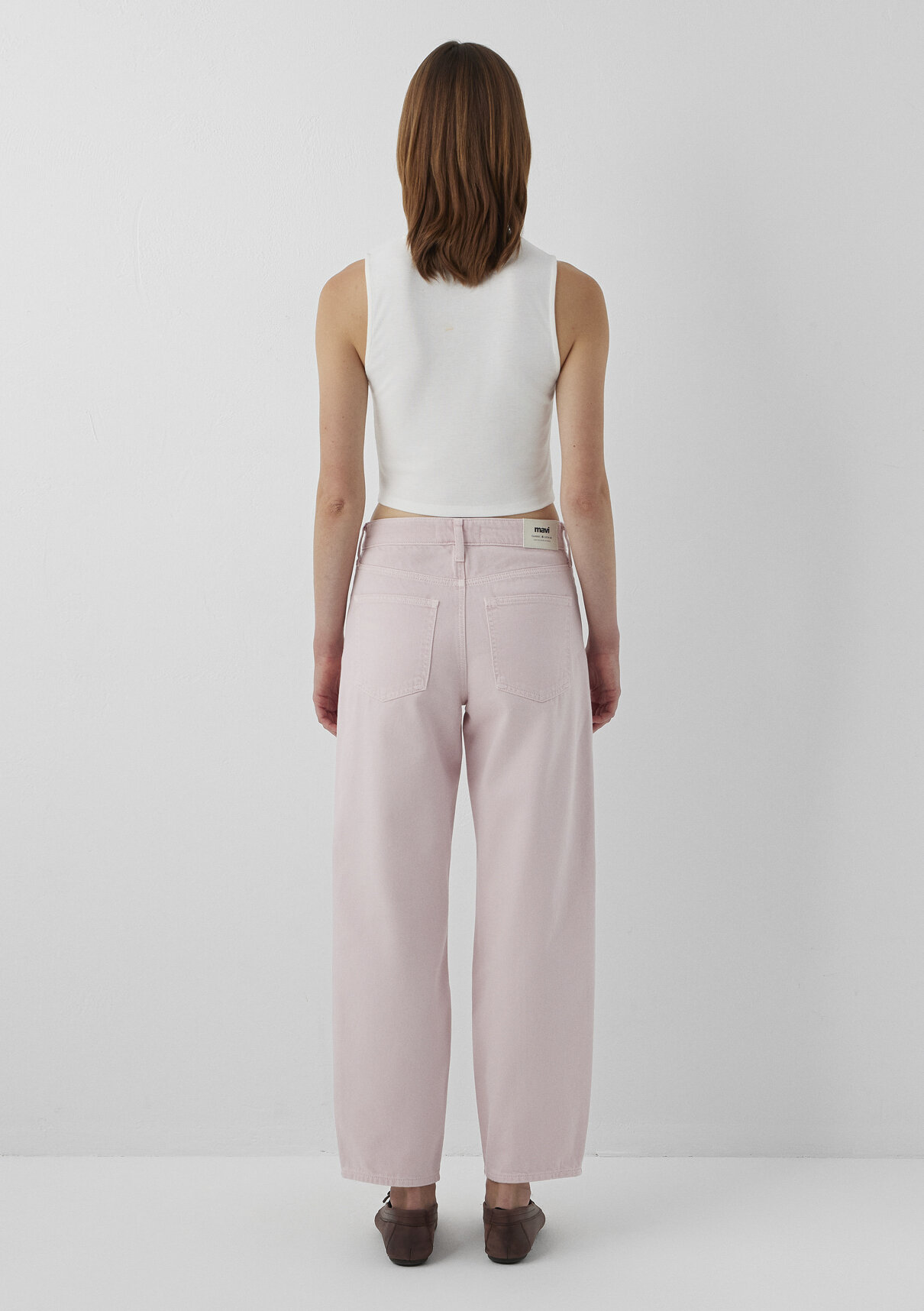 Mavi Classic Denim Pembe Jean Pantolon görsel 5