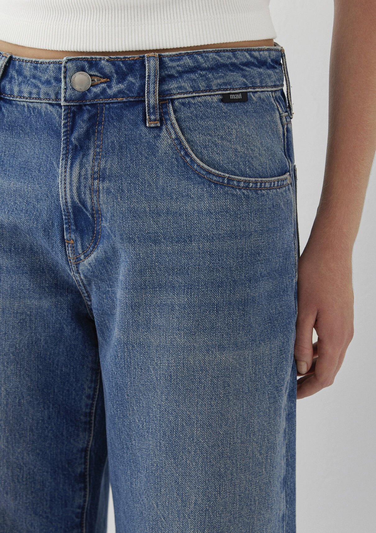Mavi Premium Blue Gölgeli Indigo Mavisi Jean Pantolon görsel 6