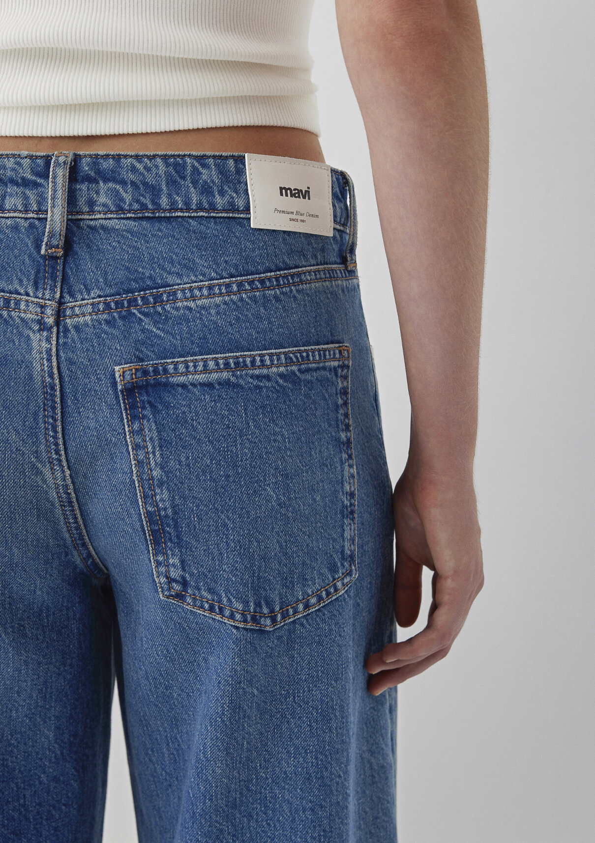 Mavi Premium Blue Gölgeli Indigo Mavisi Jean Pantolon görsel 8
