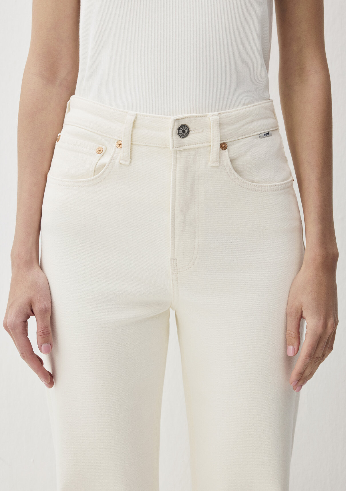 Mavi Classic Denim Ekru Jean Pantolon görsel 7