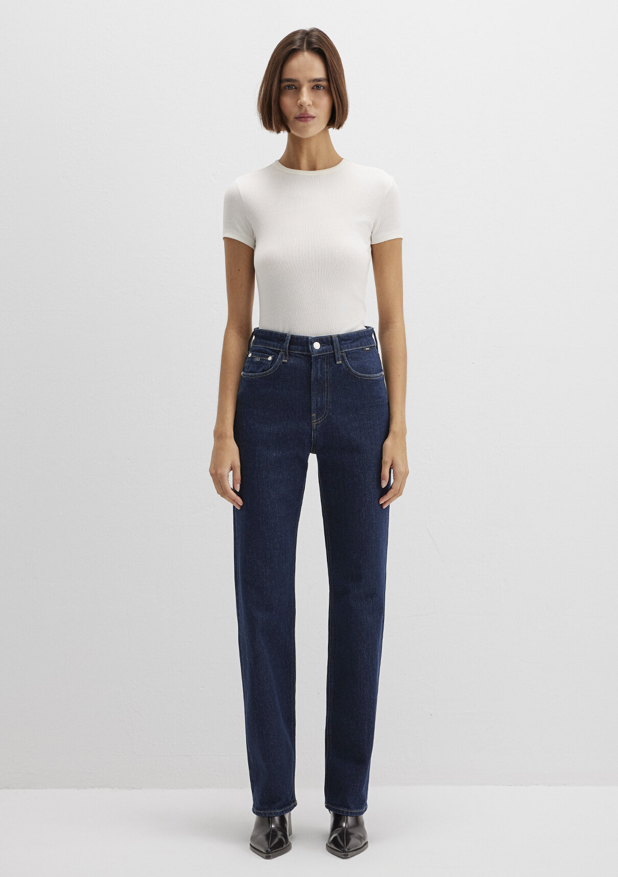 Mavi Classic Denim Rinse Jean Pantolon görsel 4