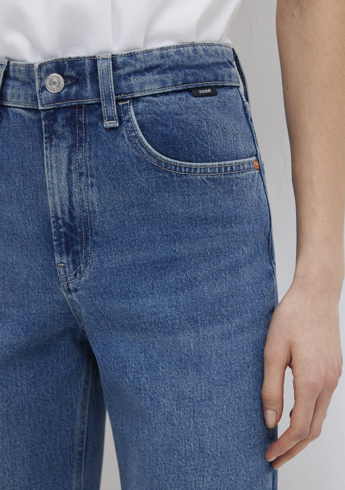 Mavi Classic Denim Vintage Koyu Mavi Jean Pantolon görsel 7