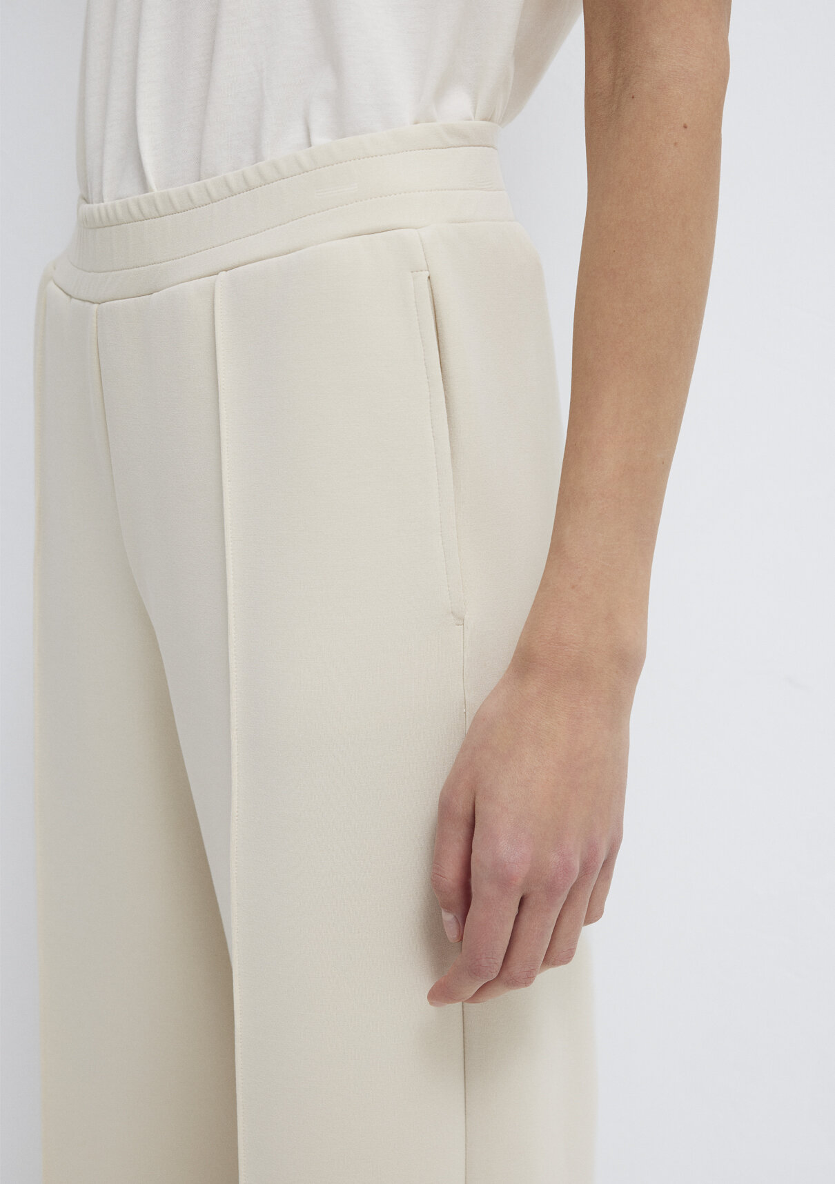 Mavi Sporty Lux Ekru (TENCEL™) Modal Karışımlı Eşofman Altı görsel 7