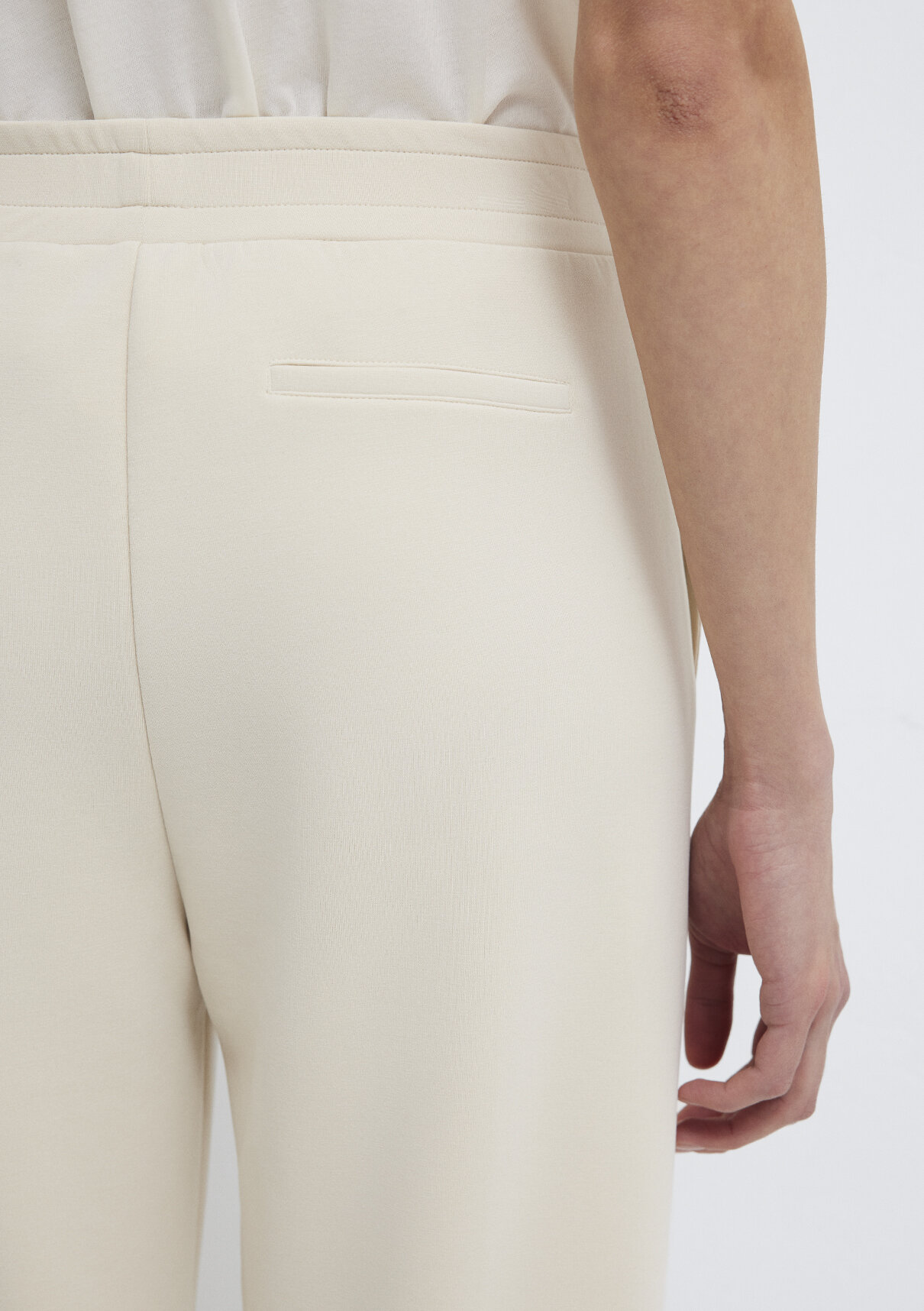 Mavi Sporty Lux Ekru (TENCEL™) Modal Karışımlı Eşofman Altı görsel 8