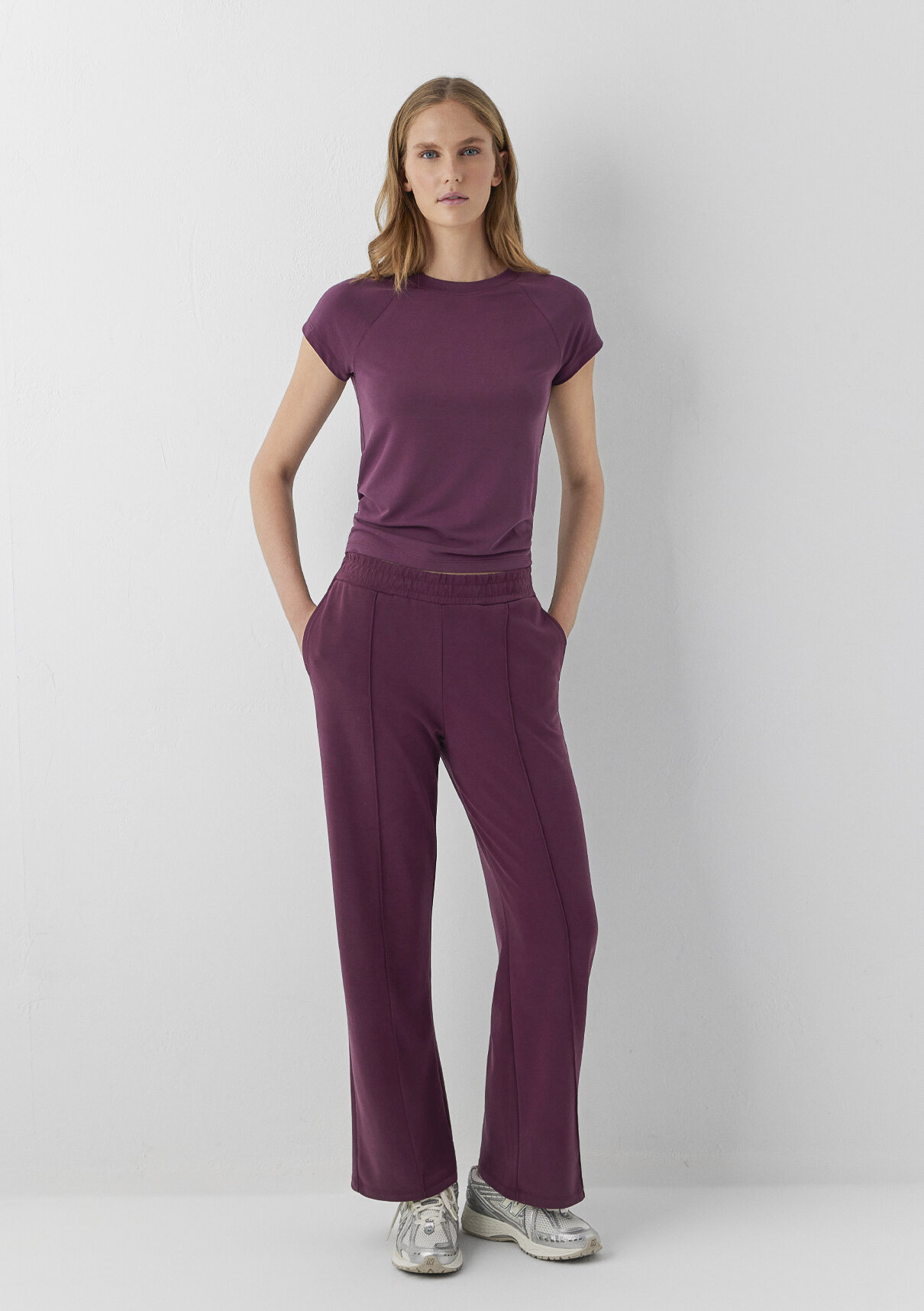 Mavi Sporty Lux Bordo (TENCEL™) Modal Karışımlı Eşofman Altı görsel 2