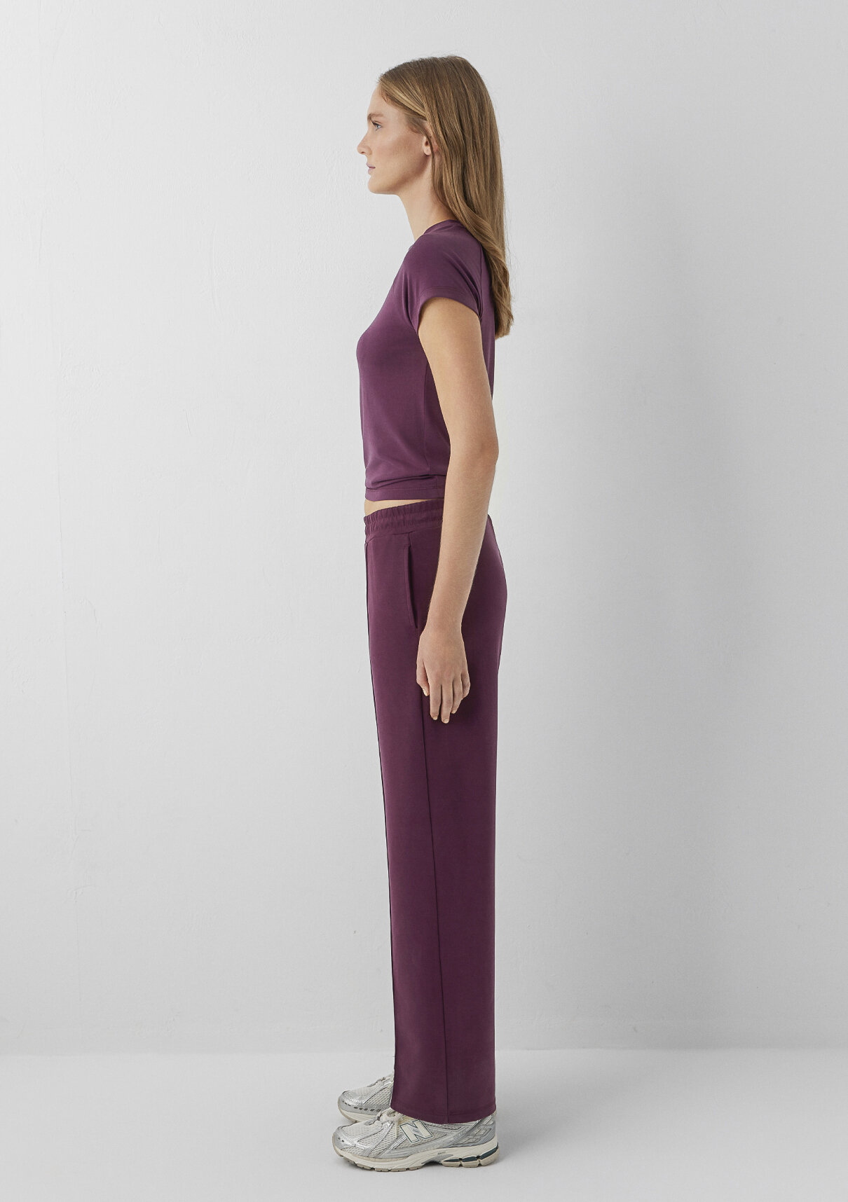 Mavi Sporty Lux Bordo (TENCEL™) Modal Karışımlı Eşofman Altı görsel 4