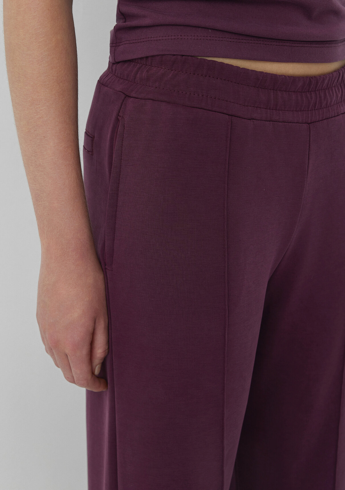 Mavi Sporty Lux Bordo (TENCEL™) Modal Karışımlı Eşofman Altı görsel 6