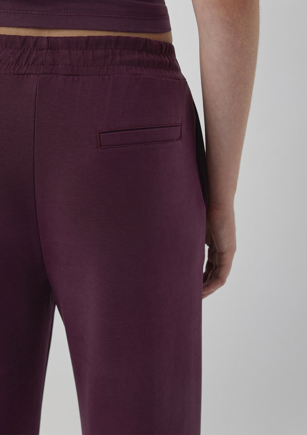 Mavi Sporty Lux Bordo (TENCEL™) Modal Karışımlı Eşofman Altı görsel 7