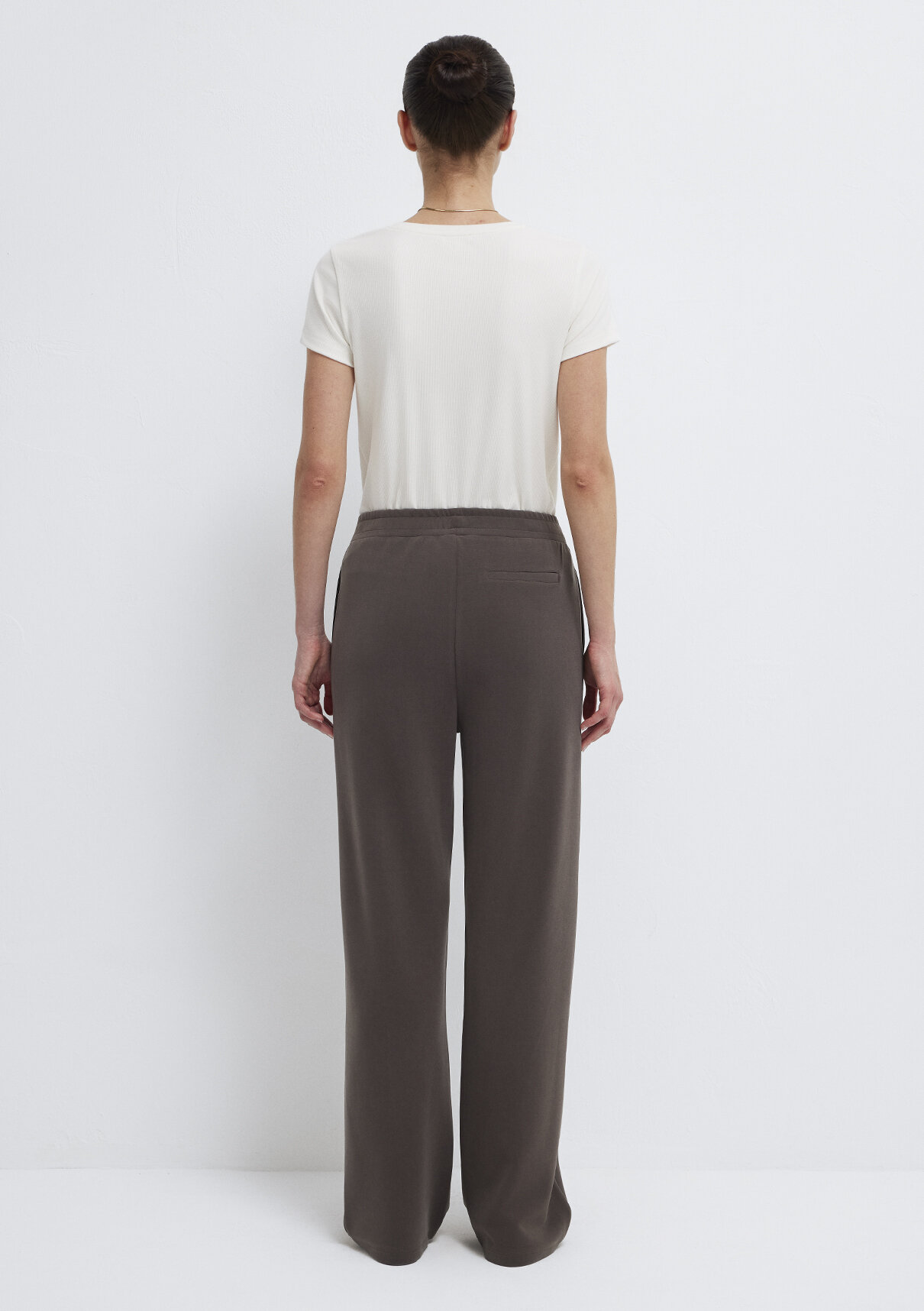 Mavi Sporty Lux Kahverengi (TENCEL™) Modal Karışımlı Eşofman Altı görsel 5