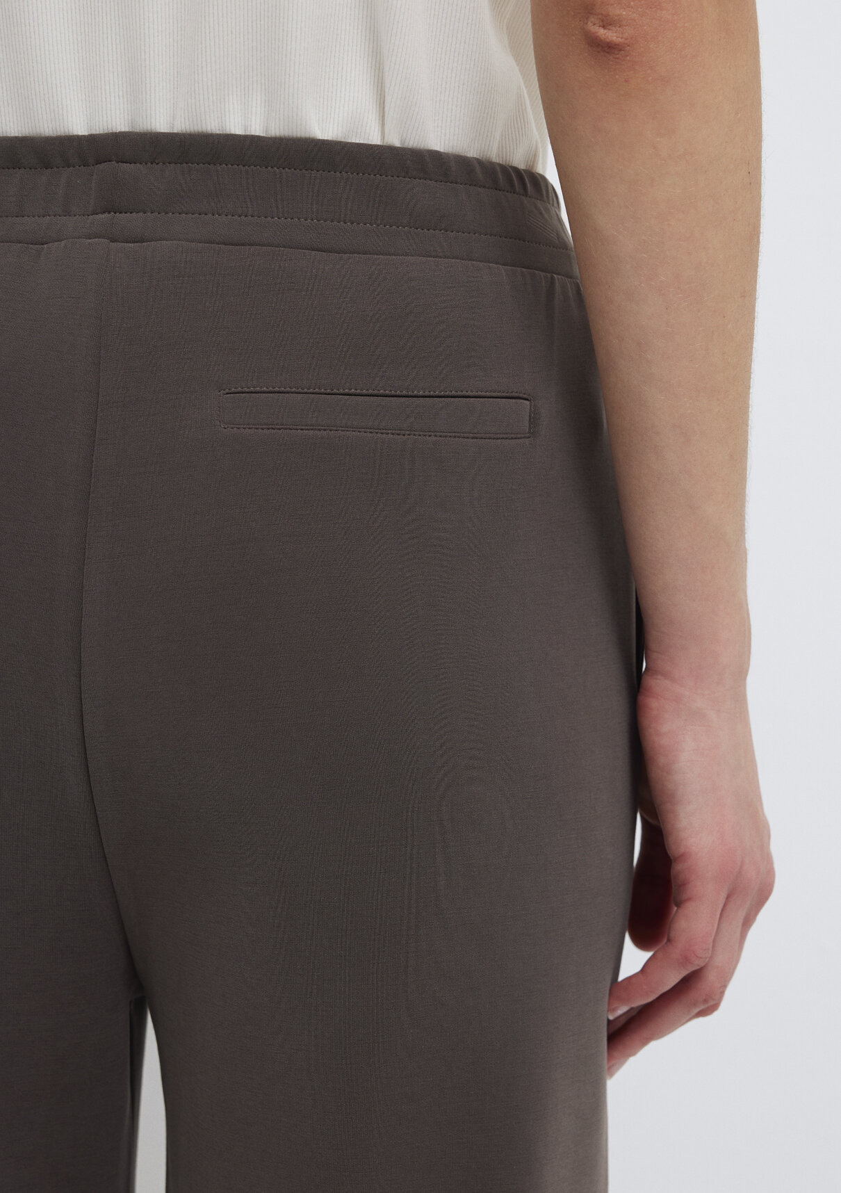 Mavi Sporty Lux Kahverengi (TENCEL™) Modal Karışımlı Eşofman Altı görsel 7