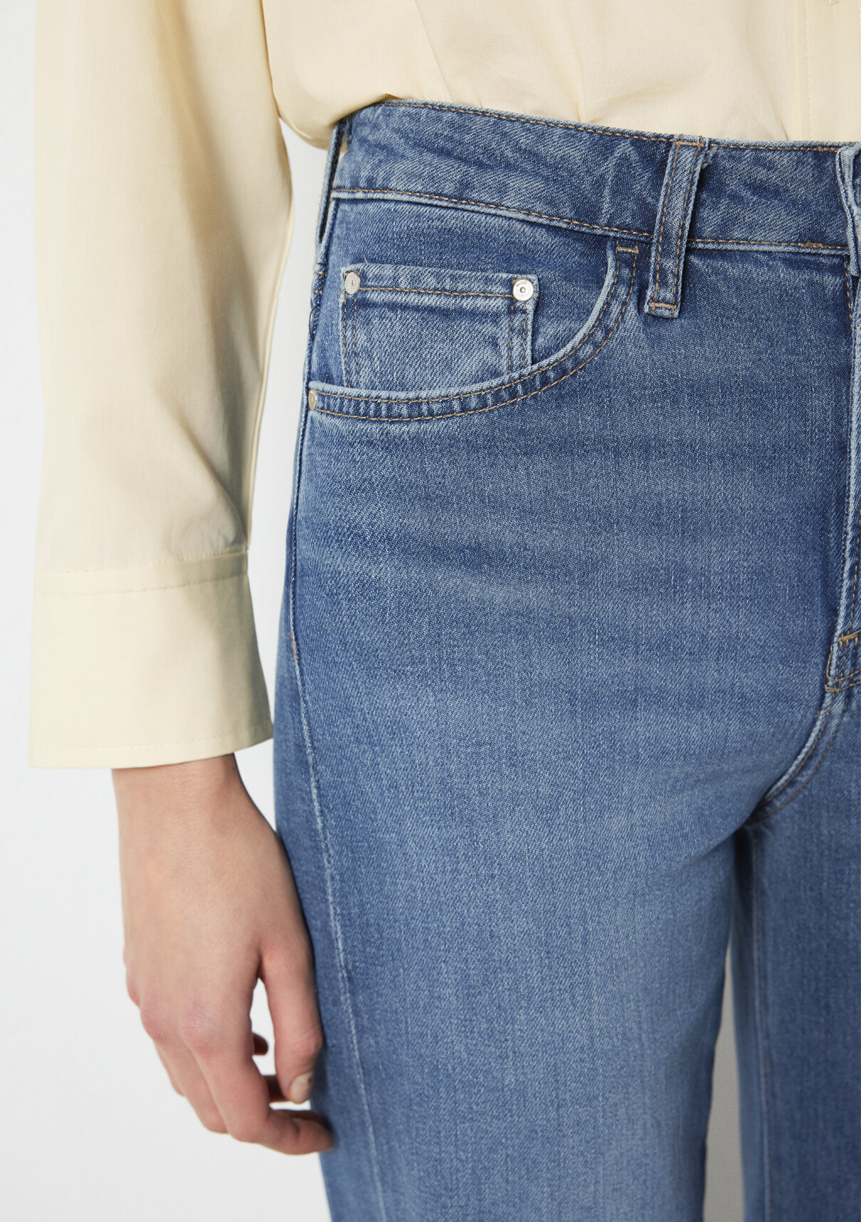 Mavi Premium Blue Puslu Koyu Mavi Jean Pantolon görsel 8