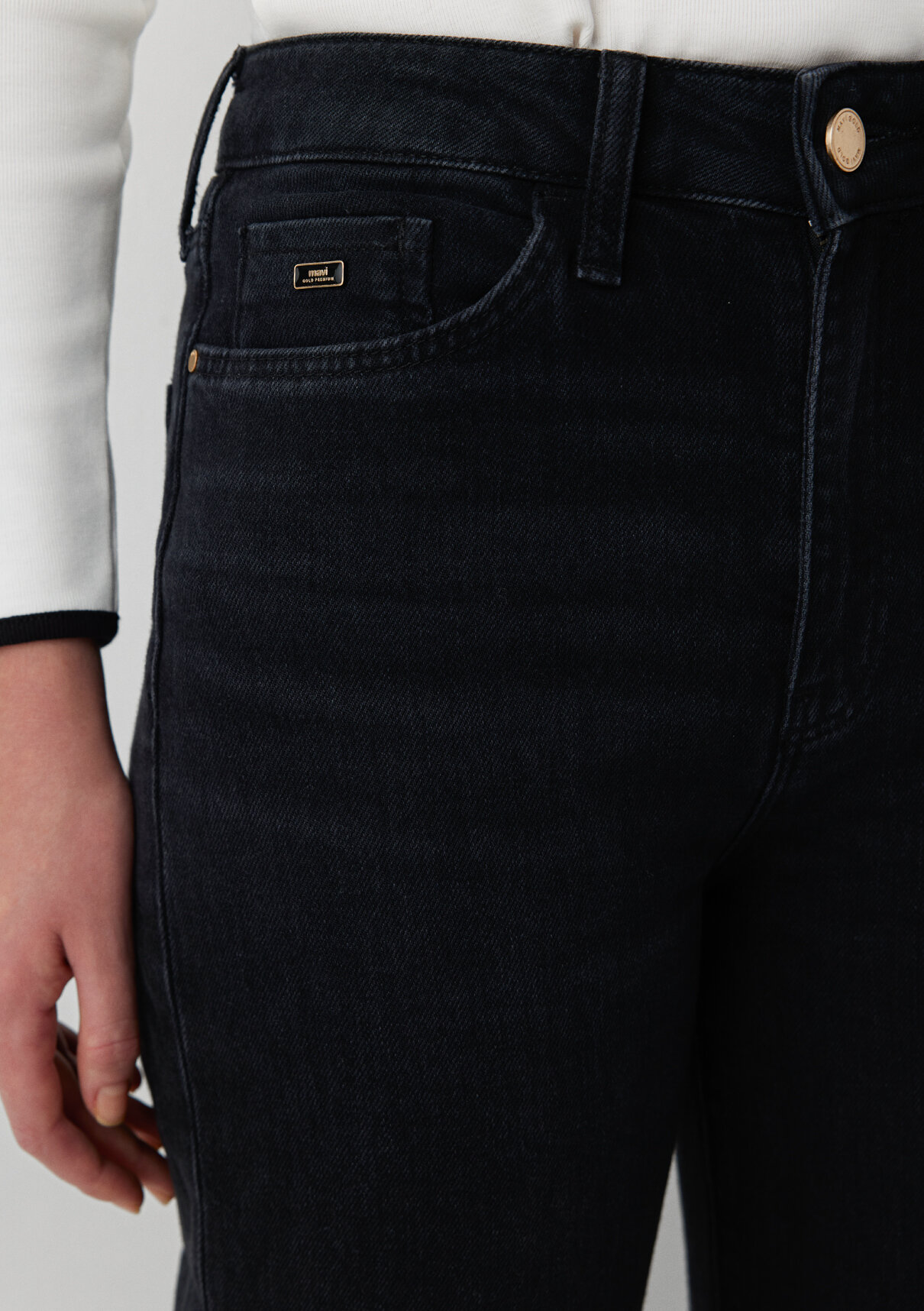 Mavi Gold Premium Gri Jean Pantolon görsel 6