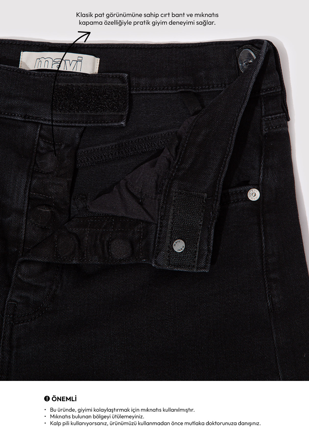 Mavi Real Blue Gri Jean Pantolon görsel 2