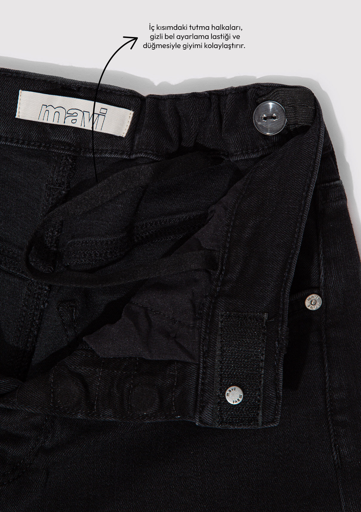 Mavi Real Blue Gri Jean Pantolon görsel 3