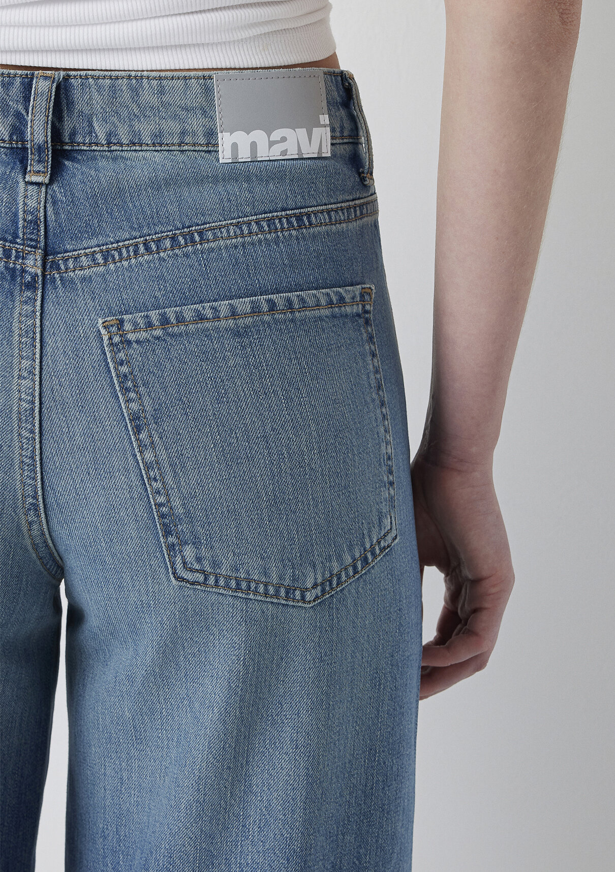 Mavi Iconic Vintage Açık Mavi Jean Pantolon görsel 8