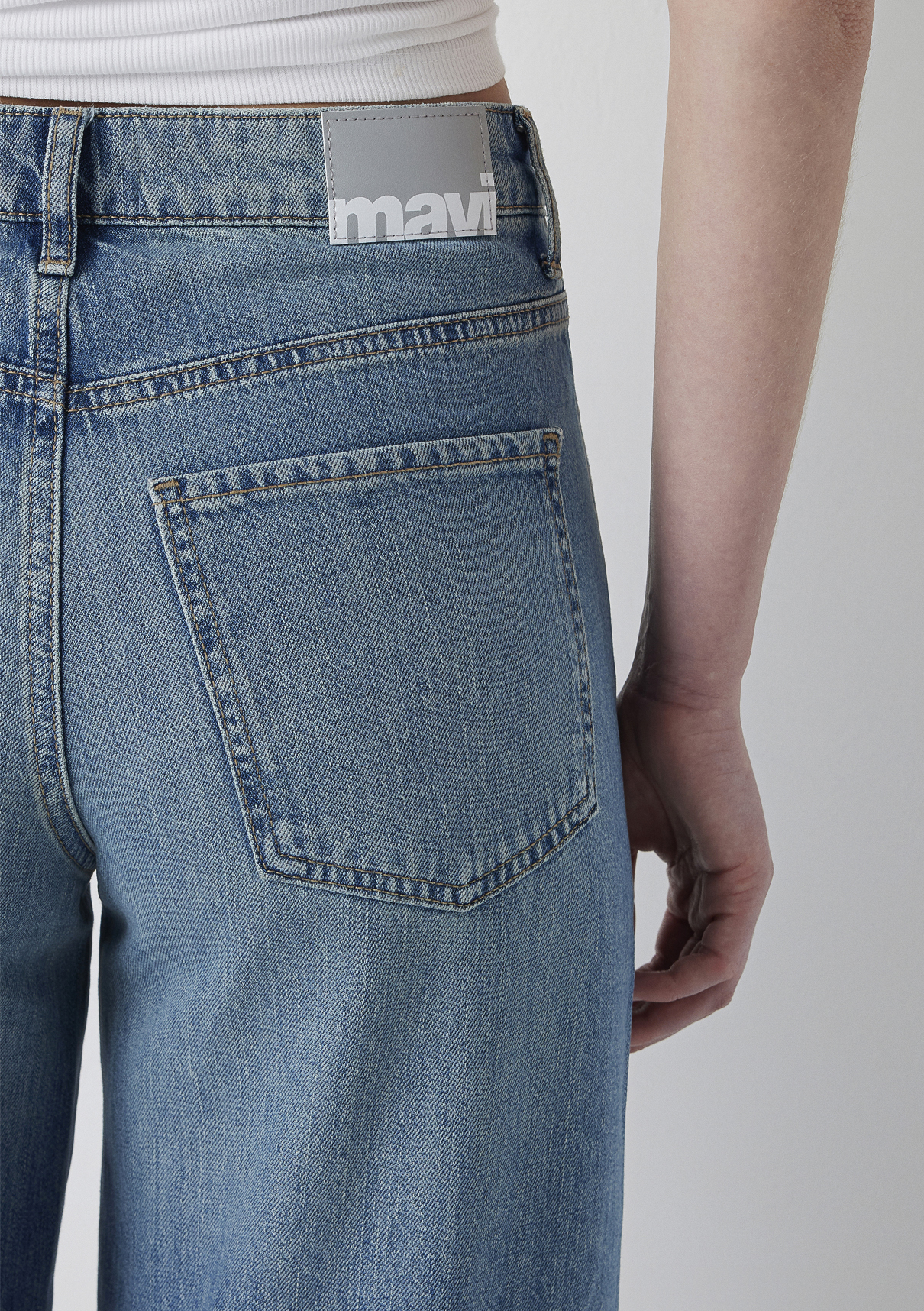 Mavi Iconic Vintage Açık Mavi Jean Pantolon görsel 8