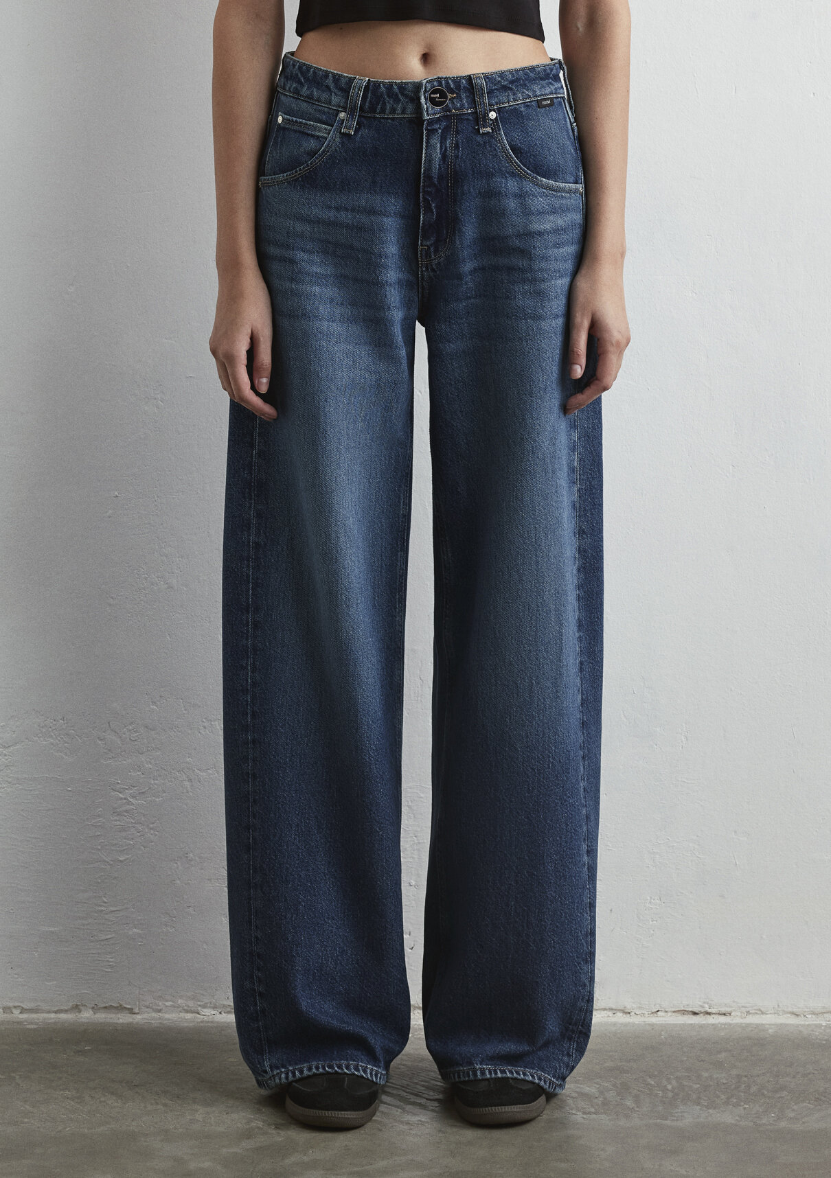 Mavi Iconic Puslu Koyu Mavi Jean Pantolon görsel 6
