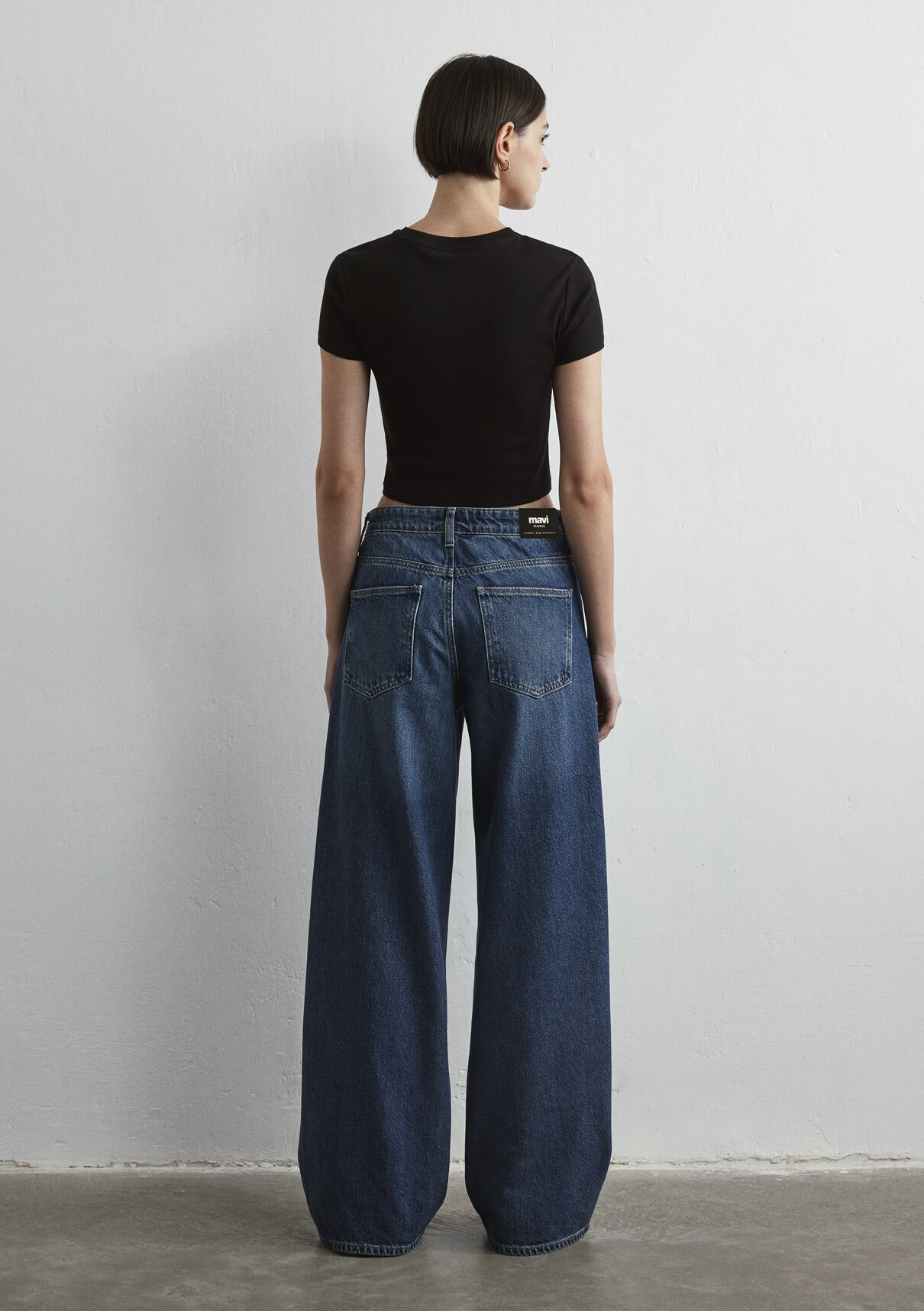 Mavi Iconic Puslu Koyu Mavi Jean Pantolon görsel 7