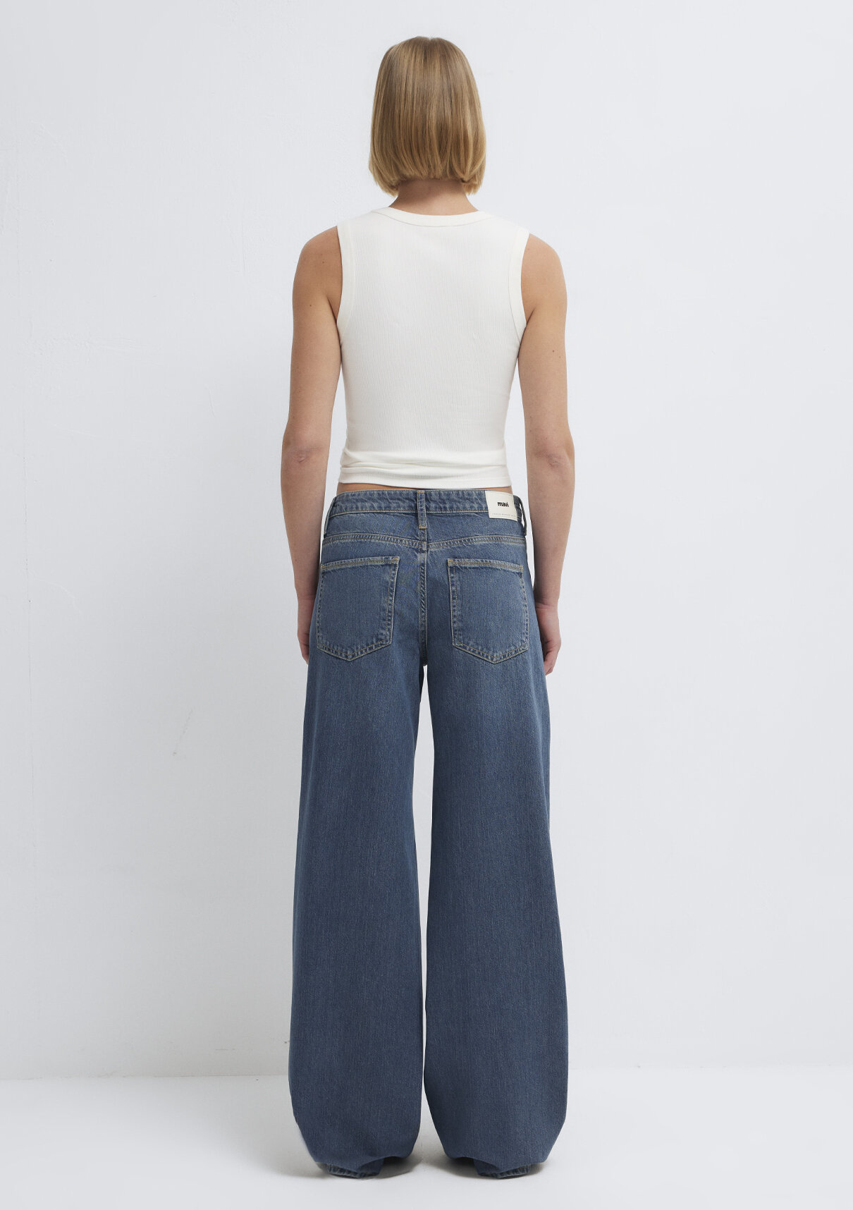Mavi Iconic Puslu Koyu Mavi Jean Pantolon görsel 5