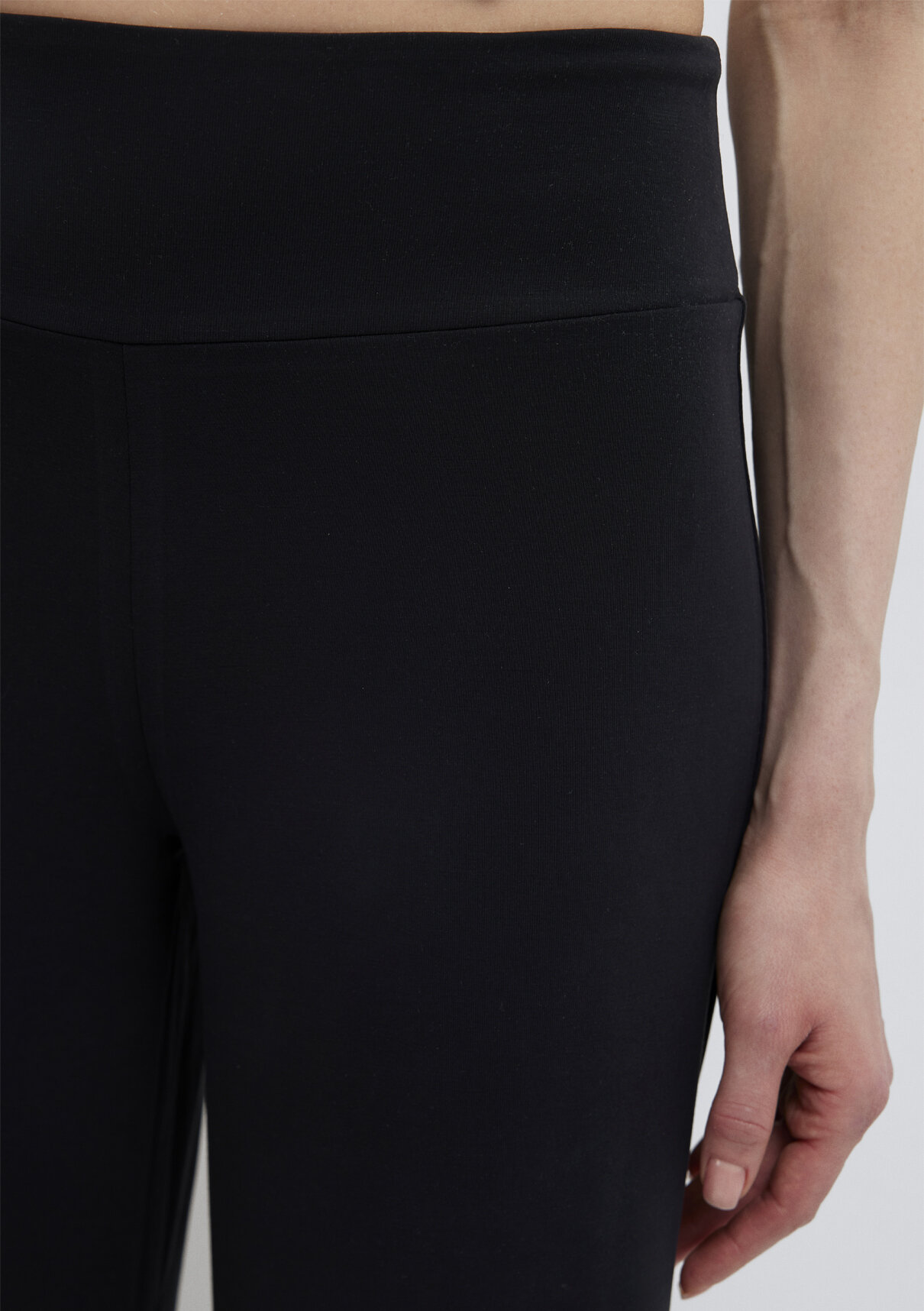 Mavi Sporty Lux Siyah (TENCEL™) Modal Karışımlı Eşofman Altı görsel 7