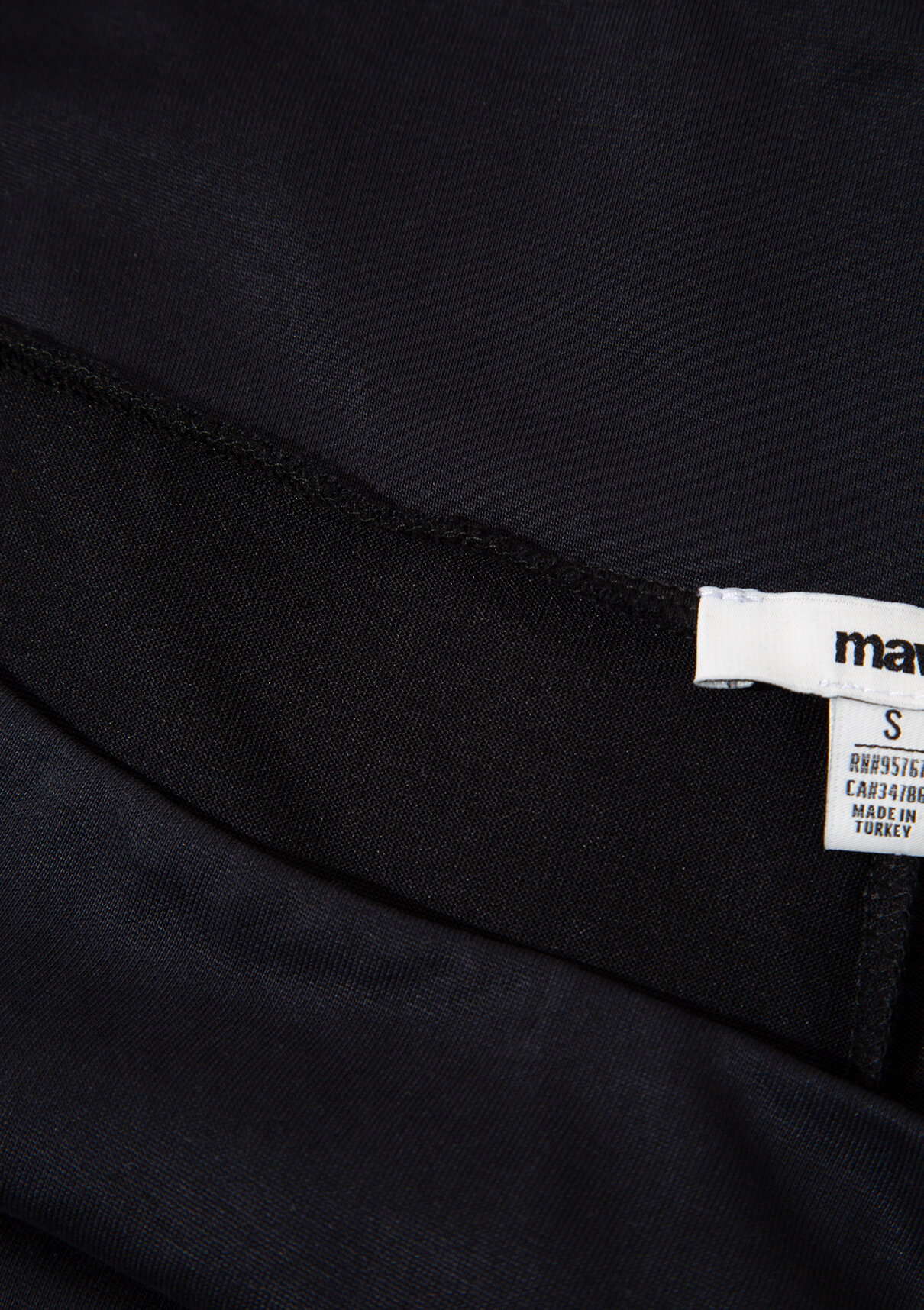 Mavi Sporty Lux Siyah (TENCEL™) Modal Karışımlı Eşofman Altı görsel 8