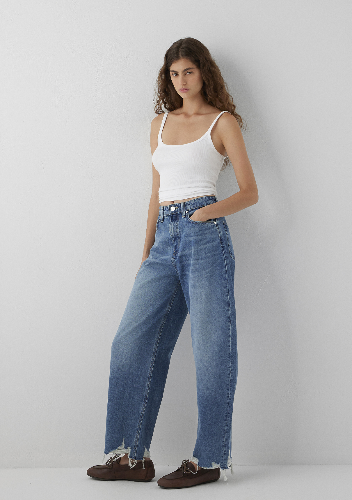 Mavi Mid Used Denim Mavi Jean Pantolon görsel 2