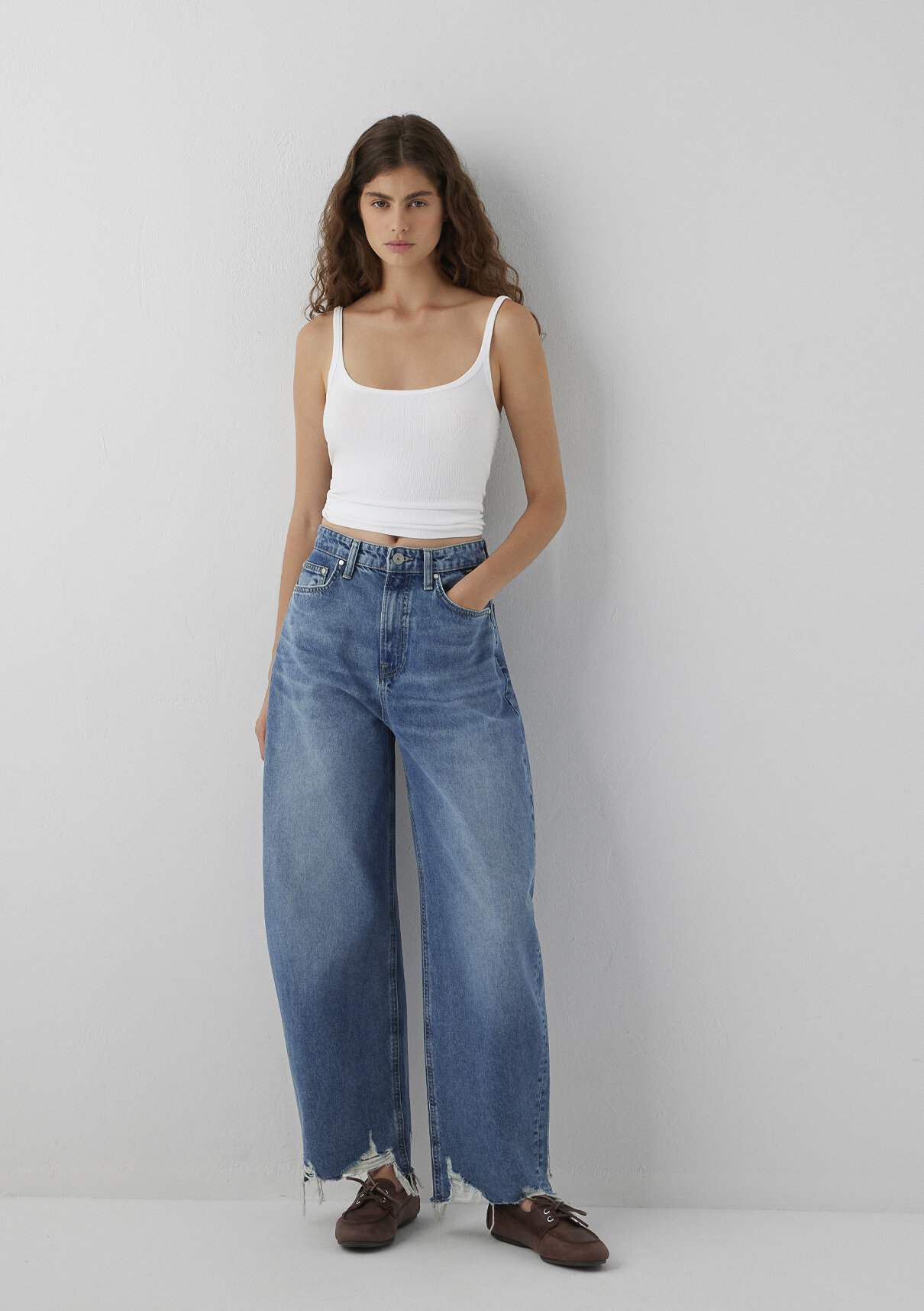 Mavi Mid Used Denim Mavi Jean Pantolon görsel 3