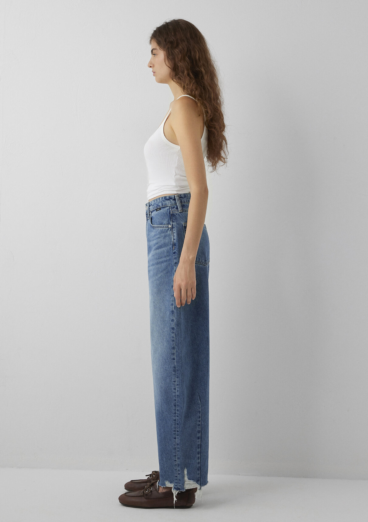 Mavi Mid Used Denim Mavi Jean Pantolon görsel 5