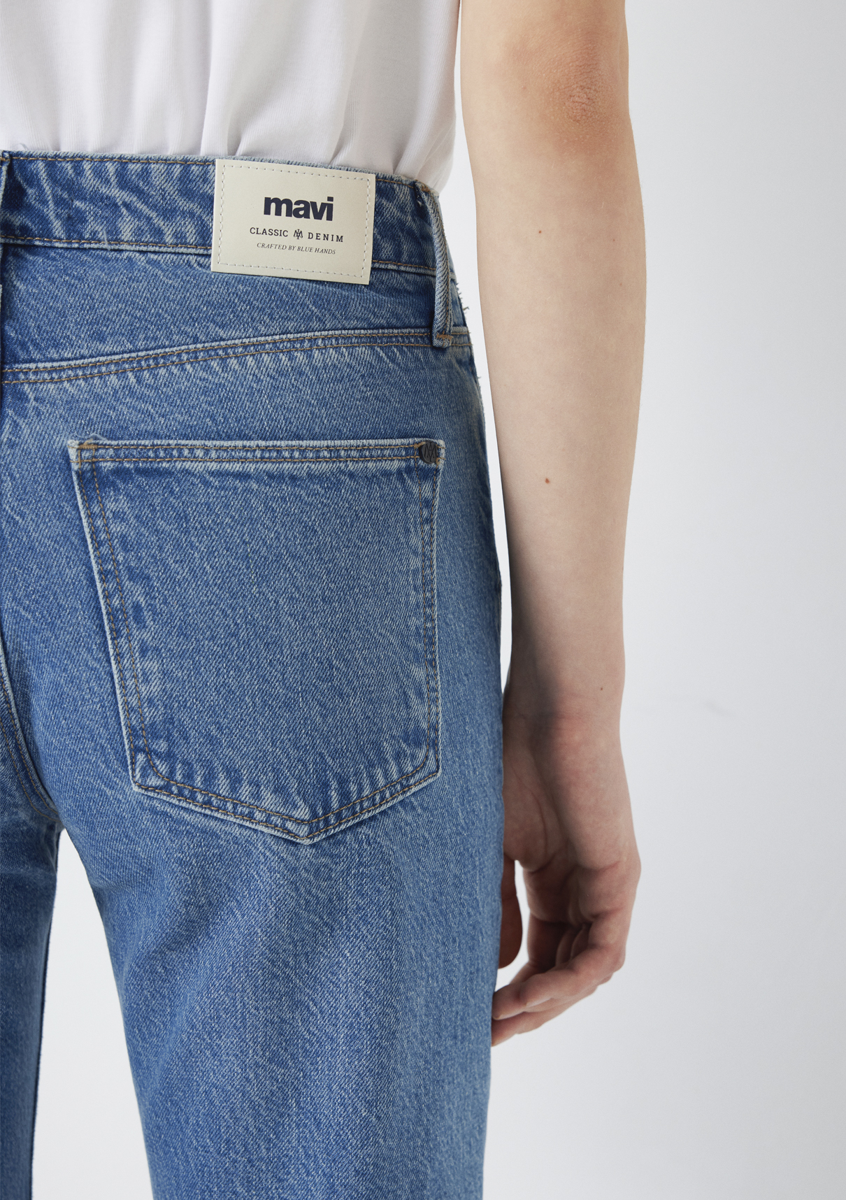 Mavi Denim Vintage Indigo Mavisi Jean Pantolon görsel 8