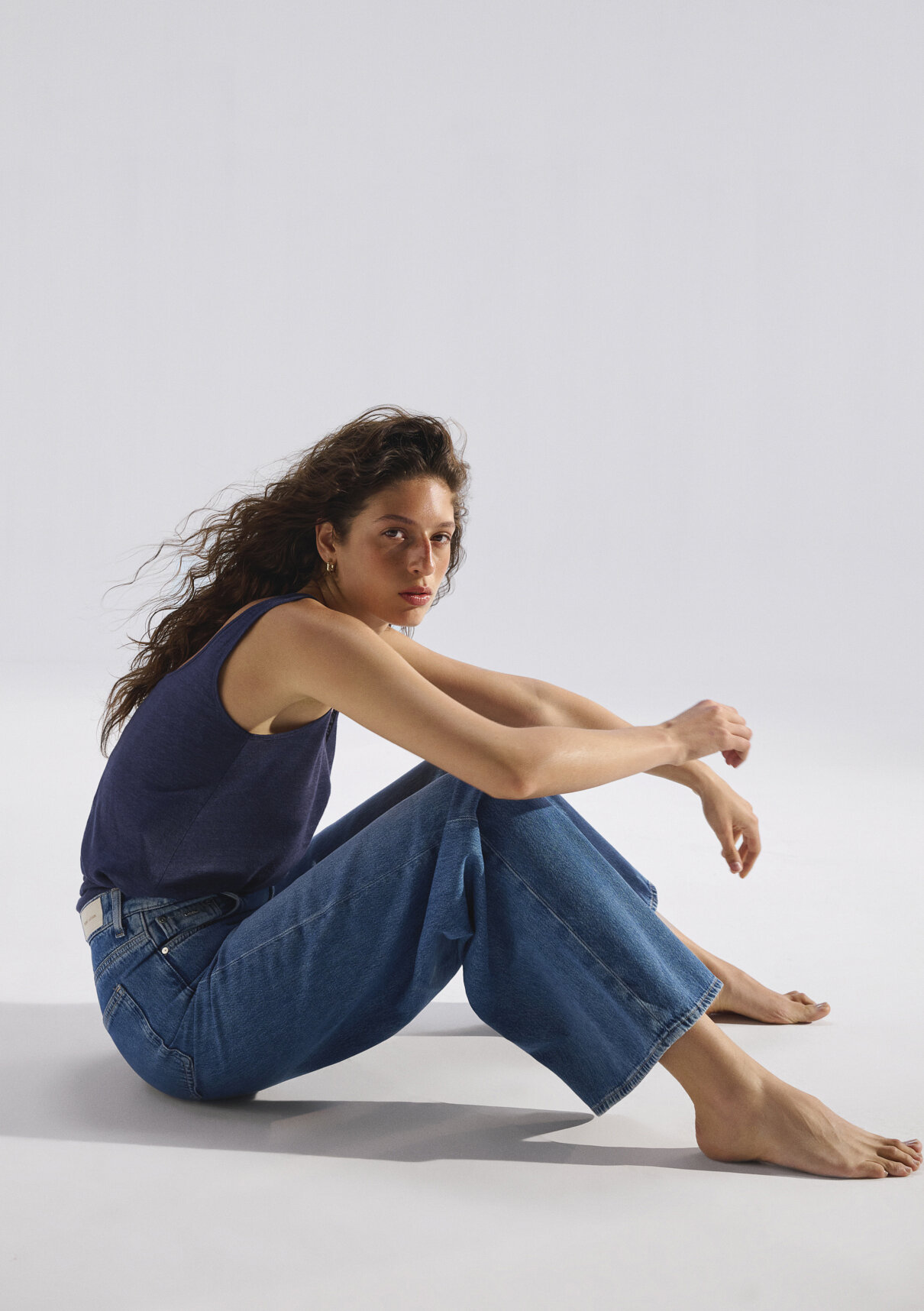 Mavi Edition Gölgeli Indigo Mavisi Jean Pantolon görsel 3