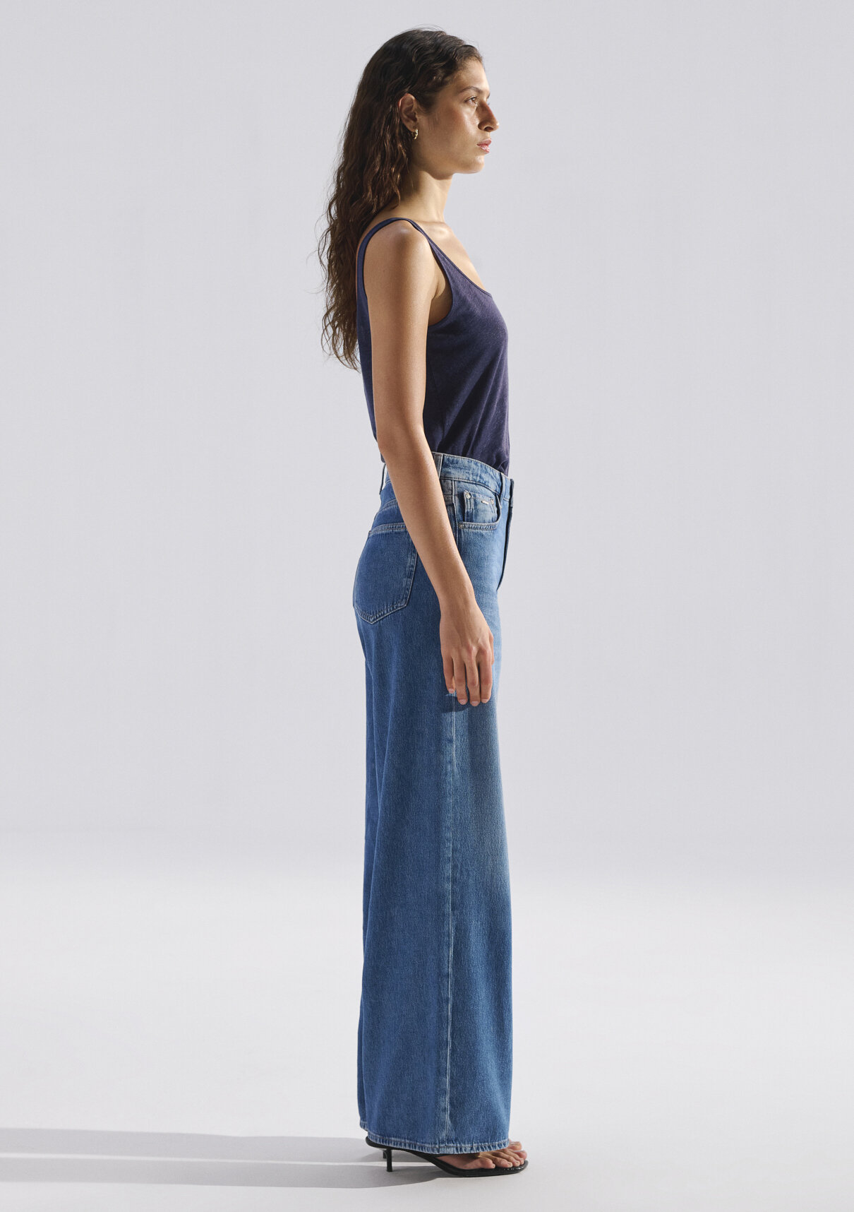 Mavi Edition Gölgeli Indigo Mavisi Jean Pantolon görsel 7