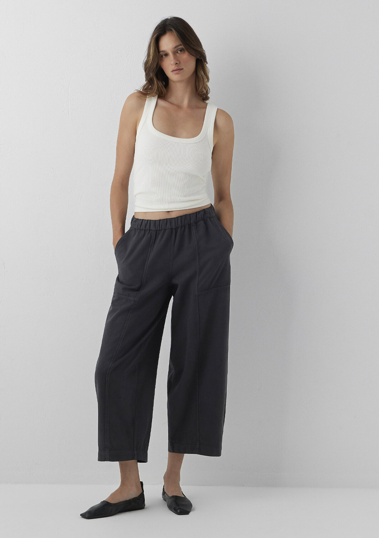 Mavi (Tencel™) Lyocell Karışımlı Antrasit Pantolon