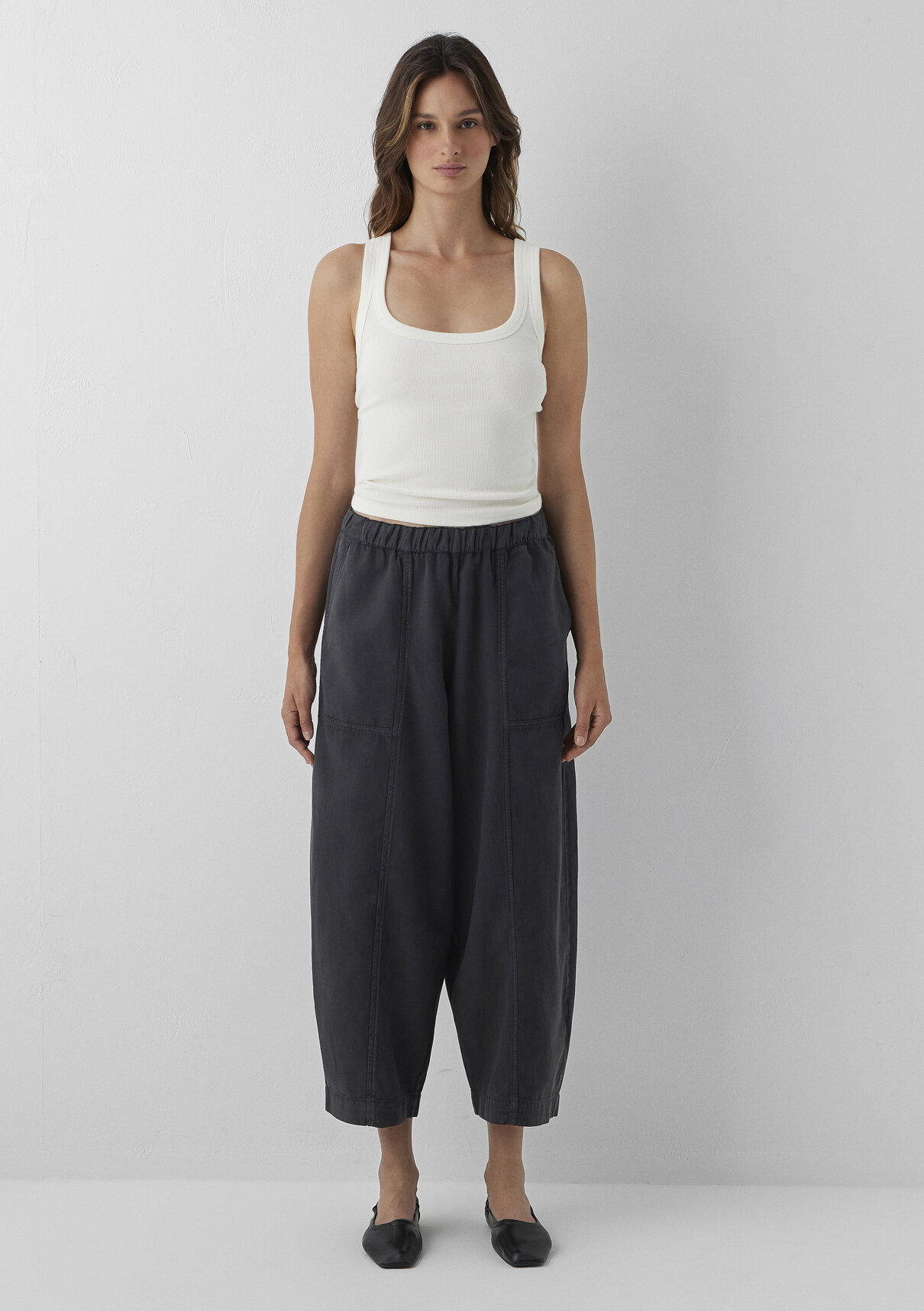 Mavi (Tencel™) Lyocell Karışımlı Antrasit Pantolon görsel 3
